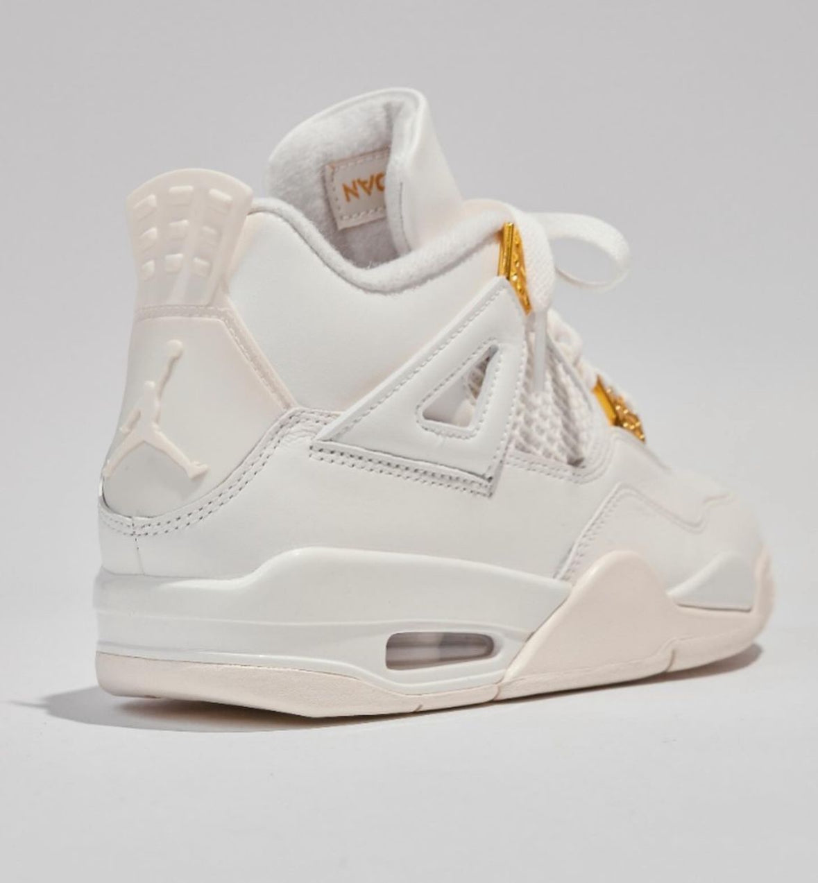 JORDAN 4 RETRO SAIL METALLIC GOLD