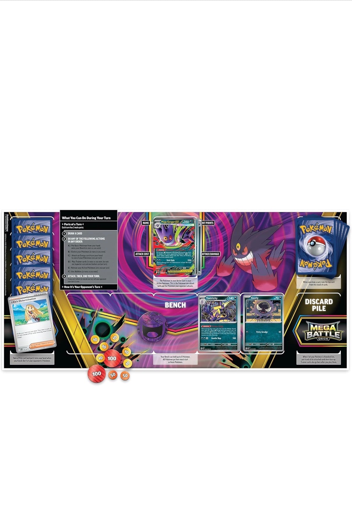 Pokemon Mega Gengar ex Battle Deck