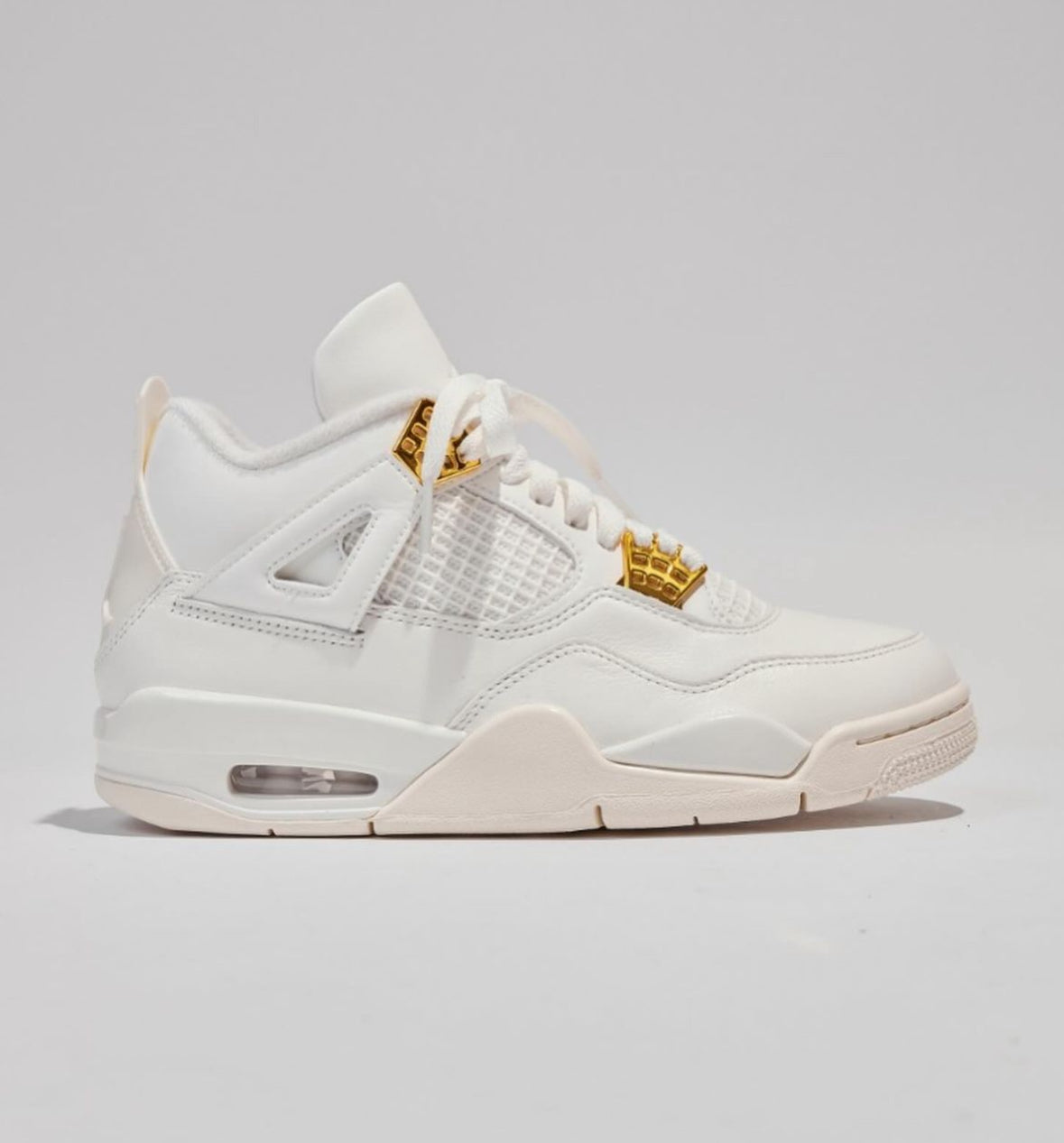 JORDAN 4 RETRO SAIL METALLIC GOLD