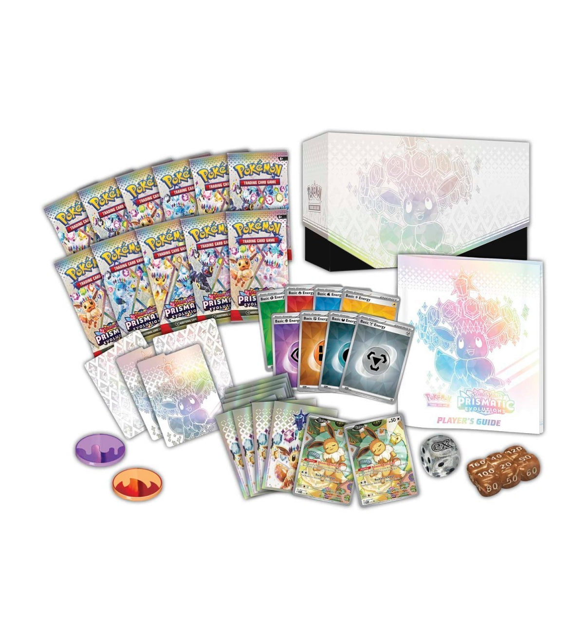 Pokemon Scarlet & Violet-Prismatic Evolutions Elite Trainer Box