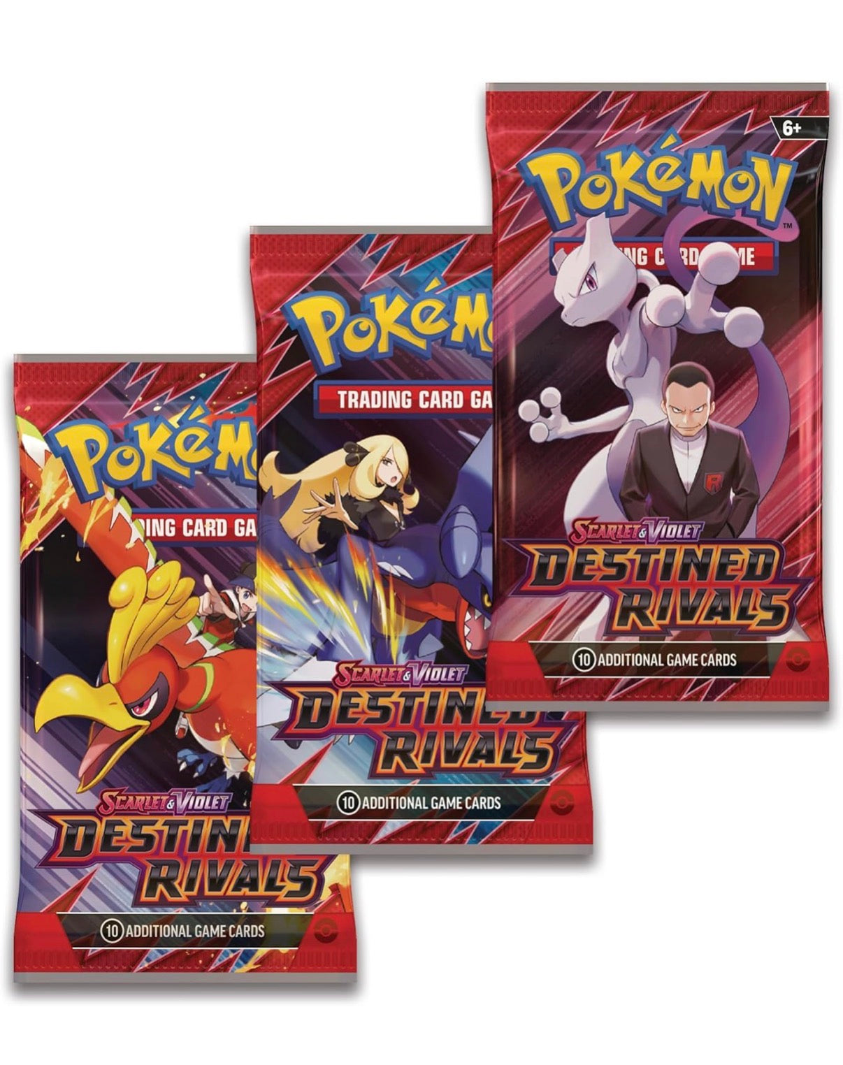 Pokémon Destined Rivals 3-Pack Blister
