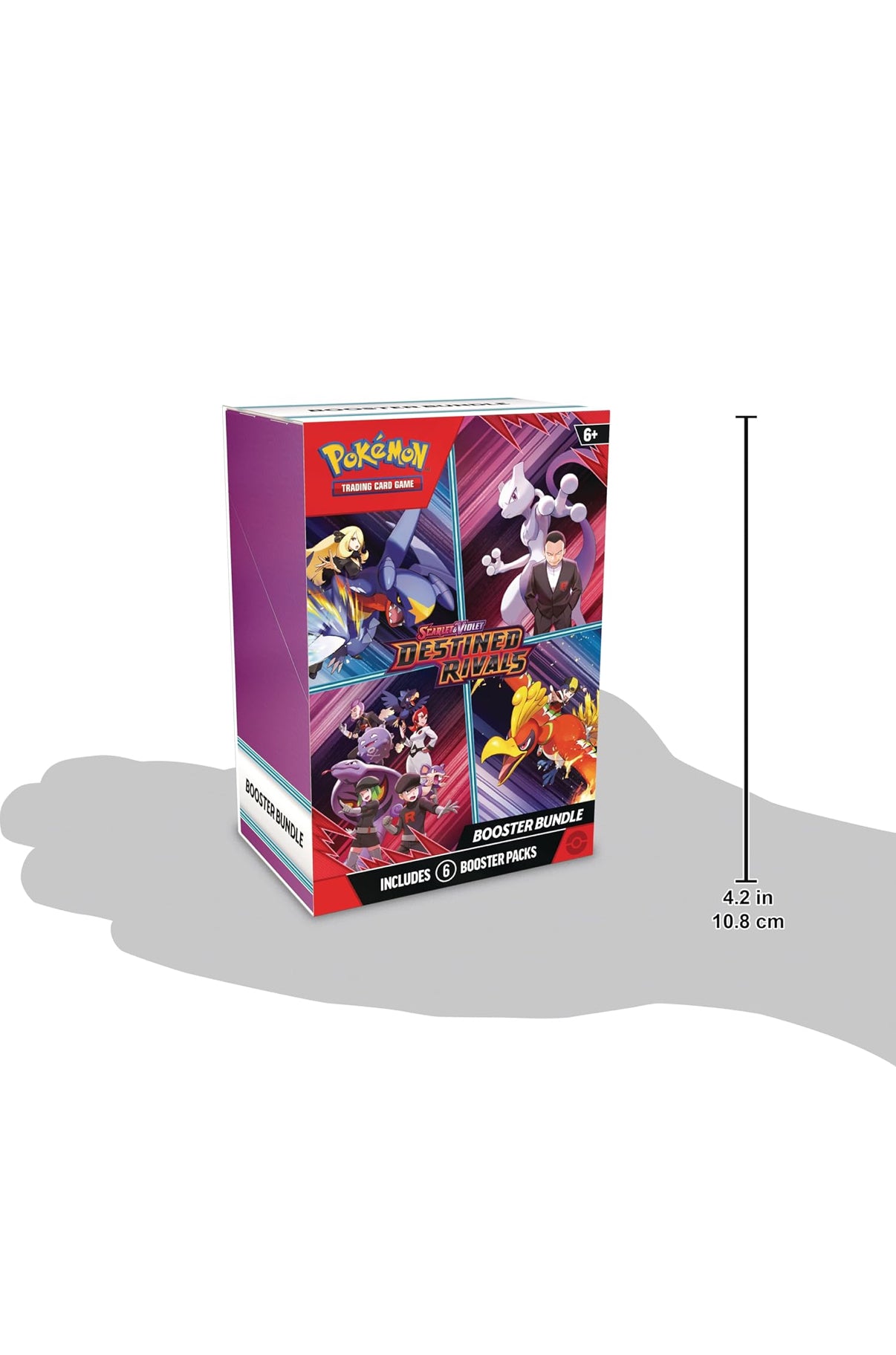 Pokémon TCG: Scarlet & Violet—Destined Rivals Booster Bundle (6 Booster Packs)
