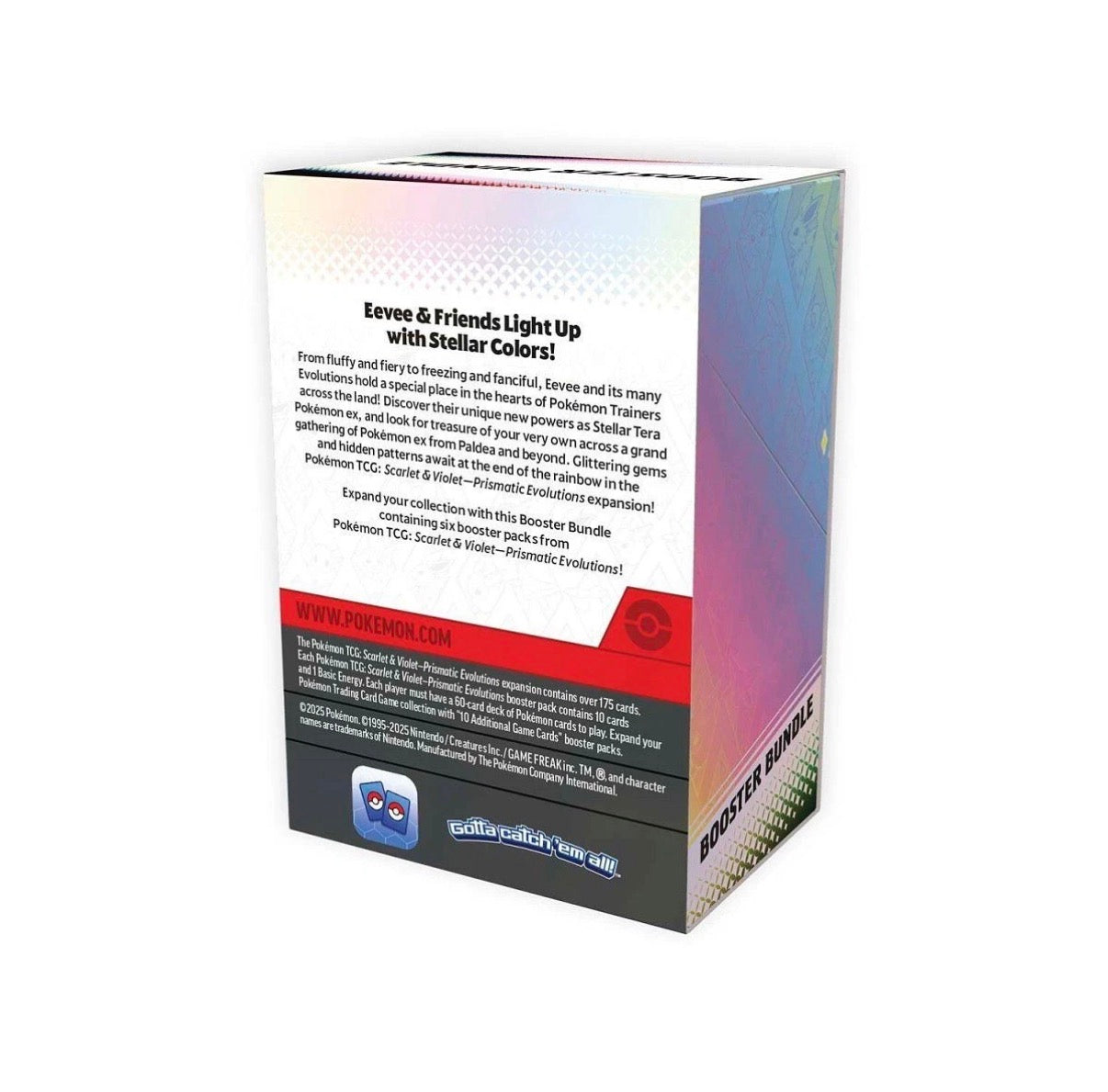 Prismatic evolutions pokemon booster bundle