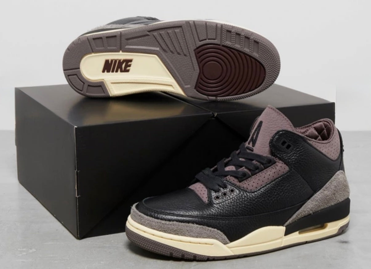 JORDAN 3 A Ma Maniére Black Violet Ore Womens