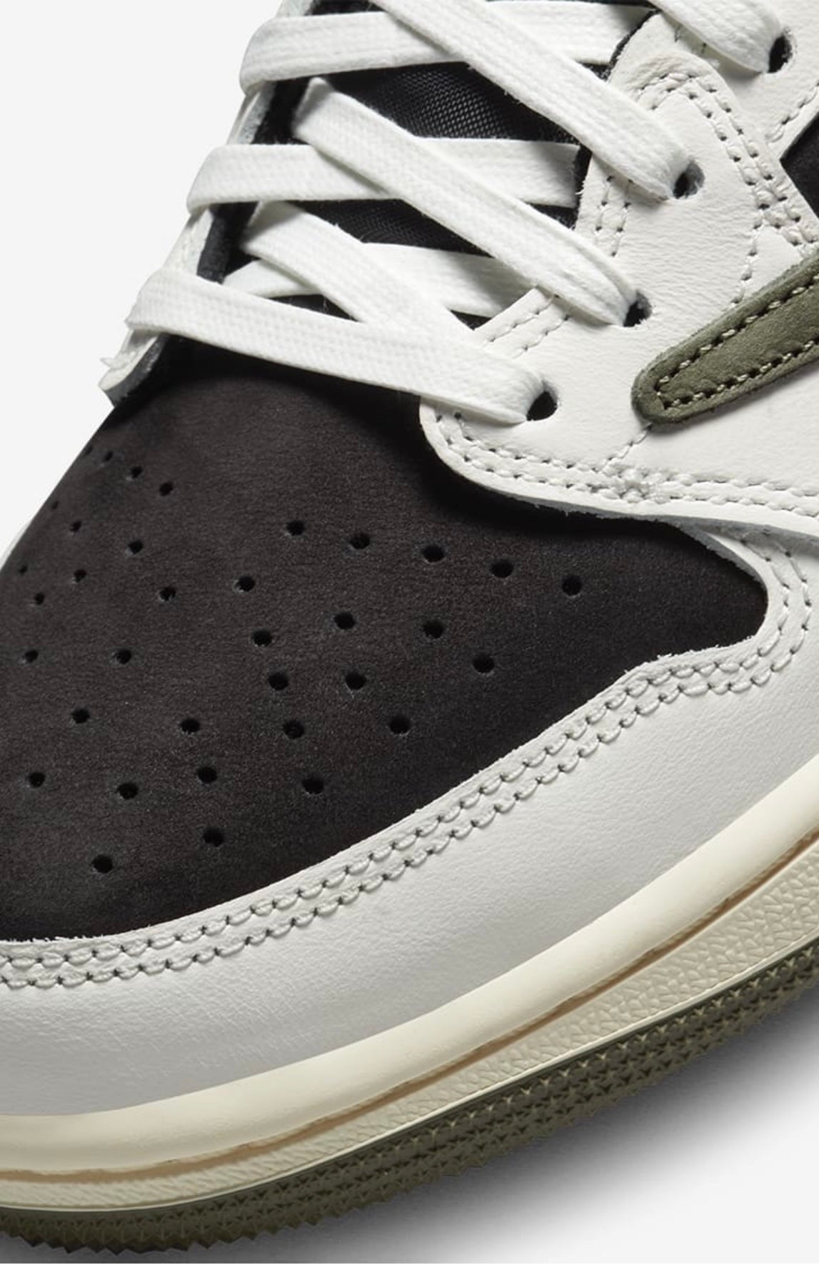 Women's Air Jordan 1 Low x Travis Scott Medium Olive