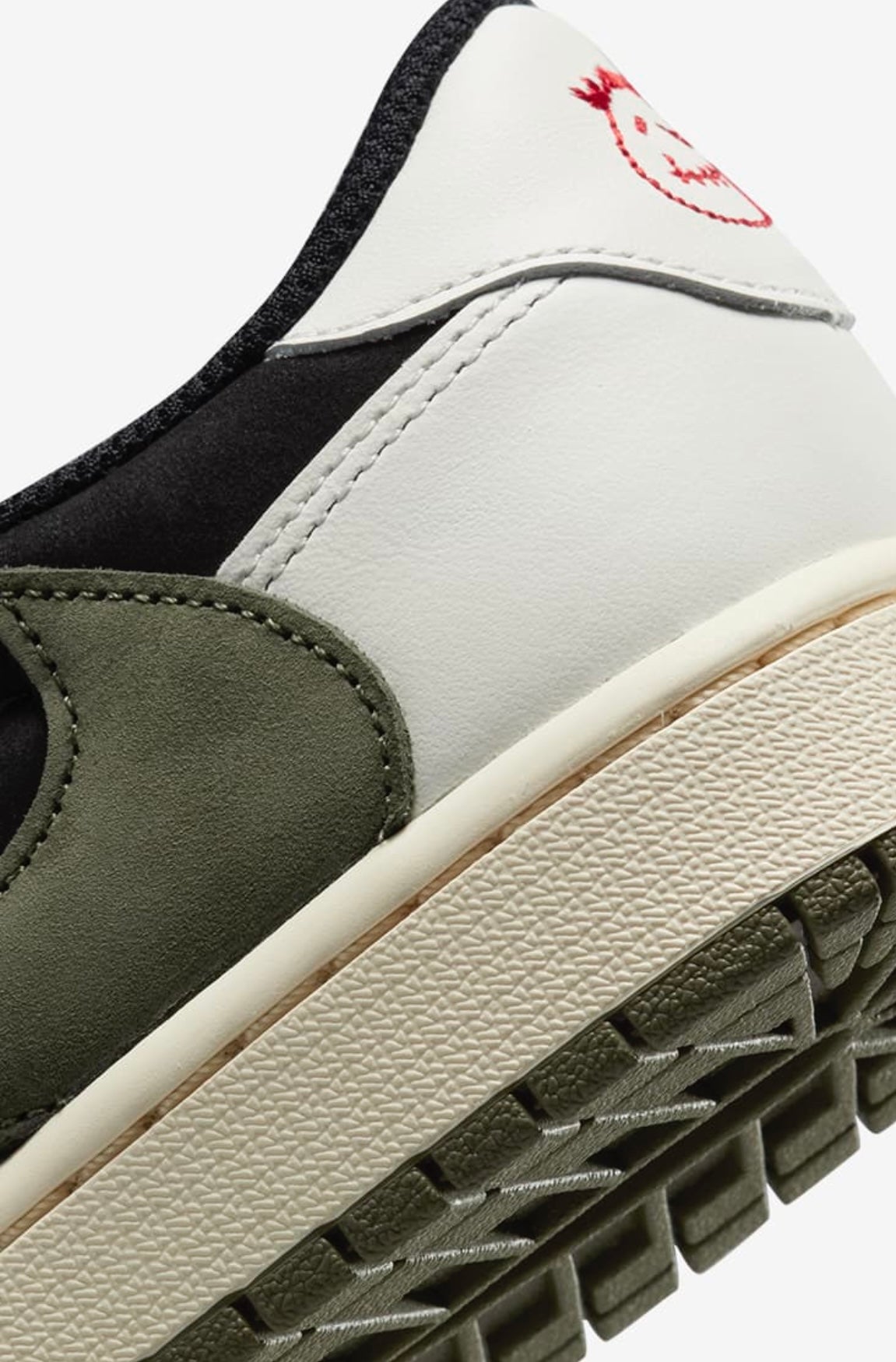 Women's Air Jordan 1 Low x Travis Scott Medium Olive