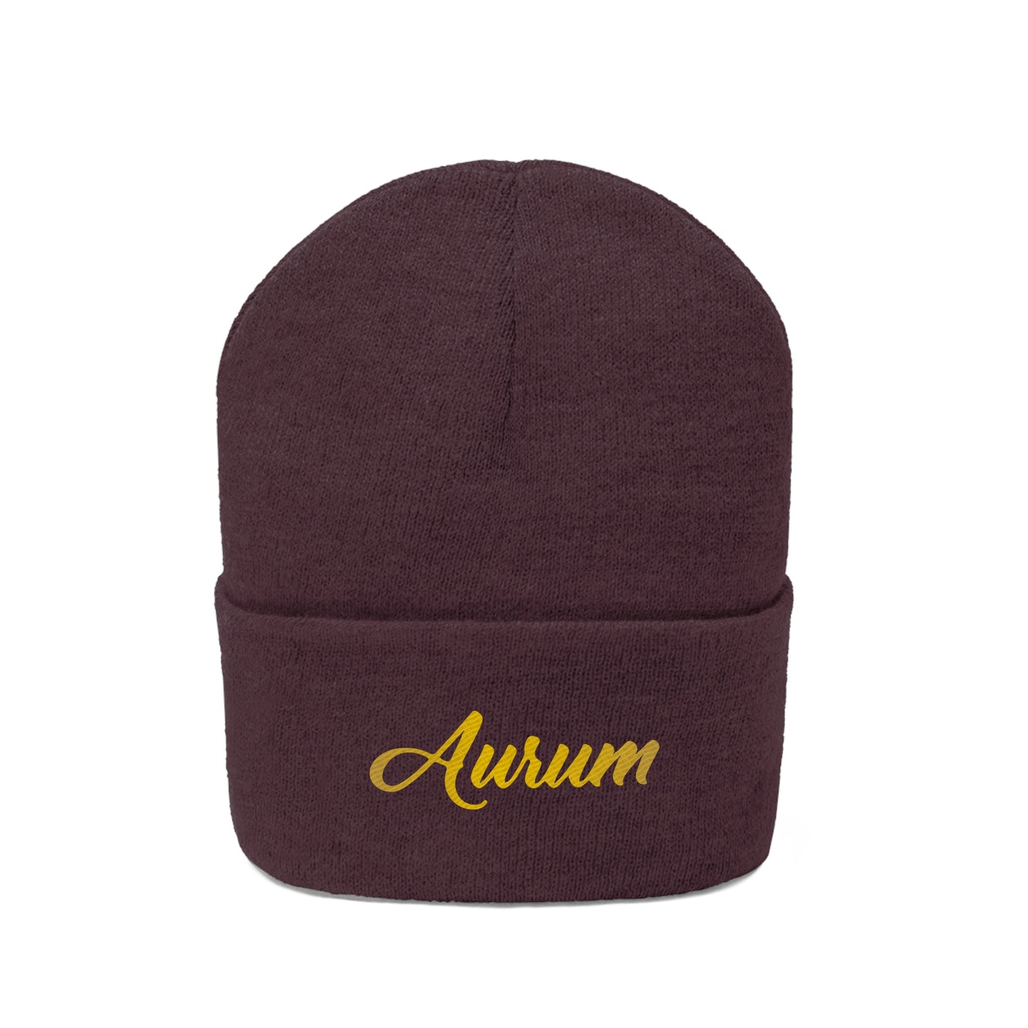 AURUM SIGNATURE KNIT BEANIE