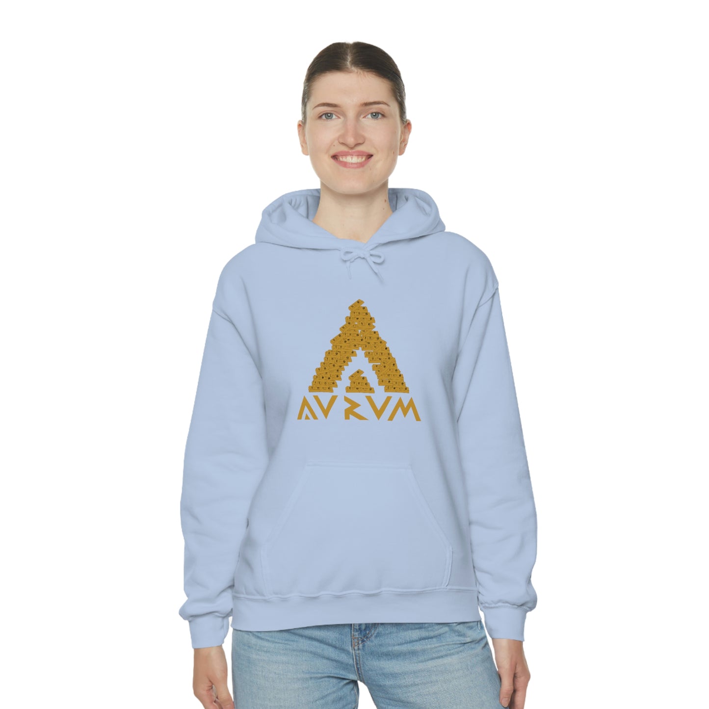 AURUM LARGE LOGO HOODIE