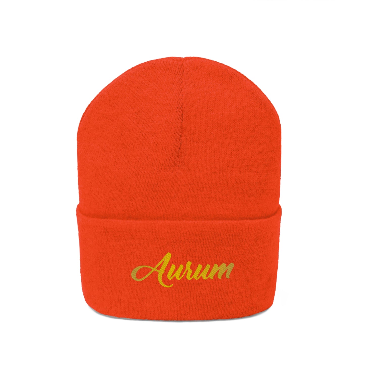 AURUM SIGNATURE KNIT BEANIE