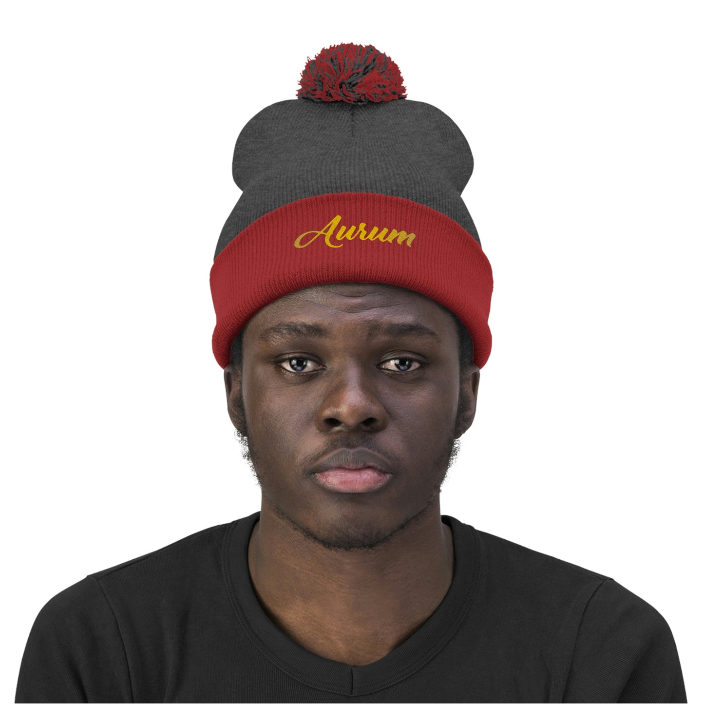 AURUM SIGNATURE POM POM BEANIE