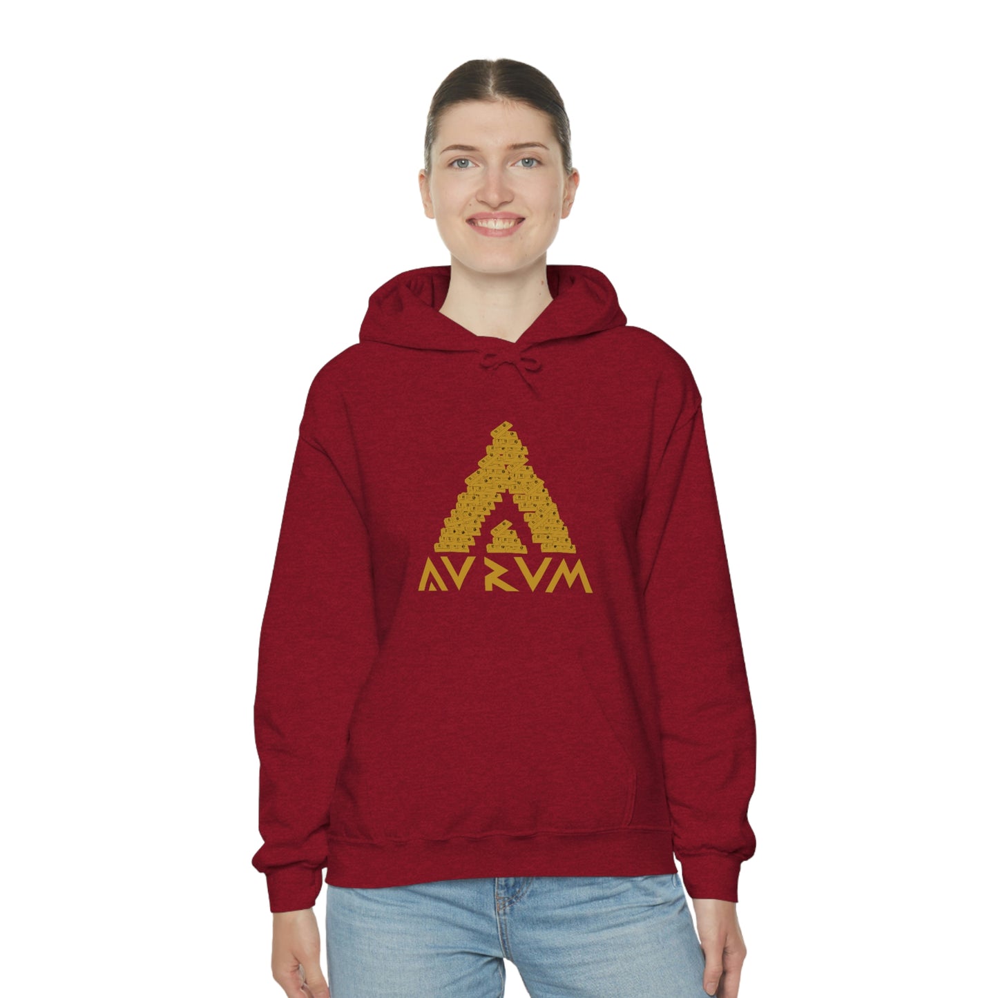 AURUM LARGE LOGO HOODIE