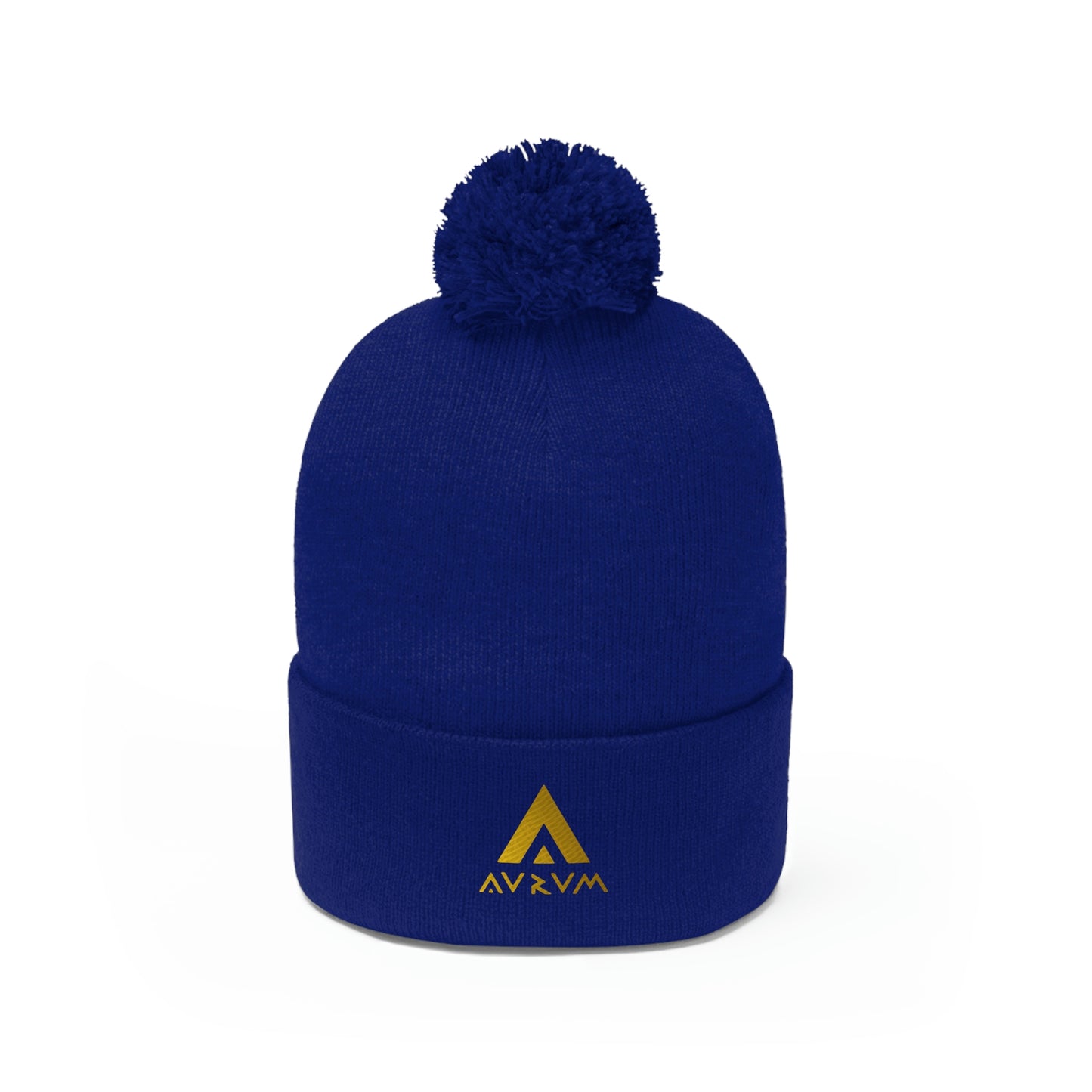 AURUM LOGO POM POM BEANIE
