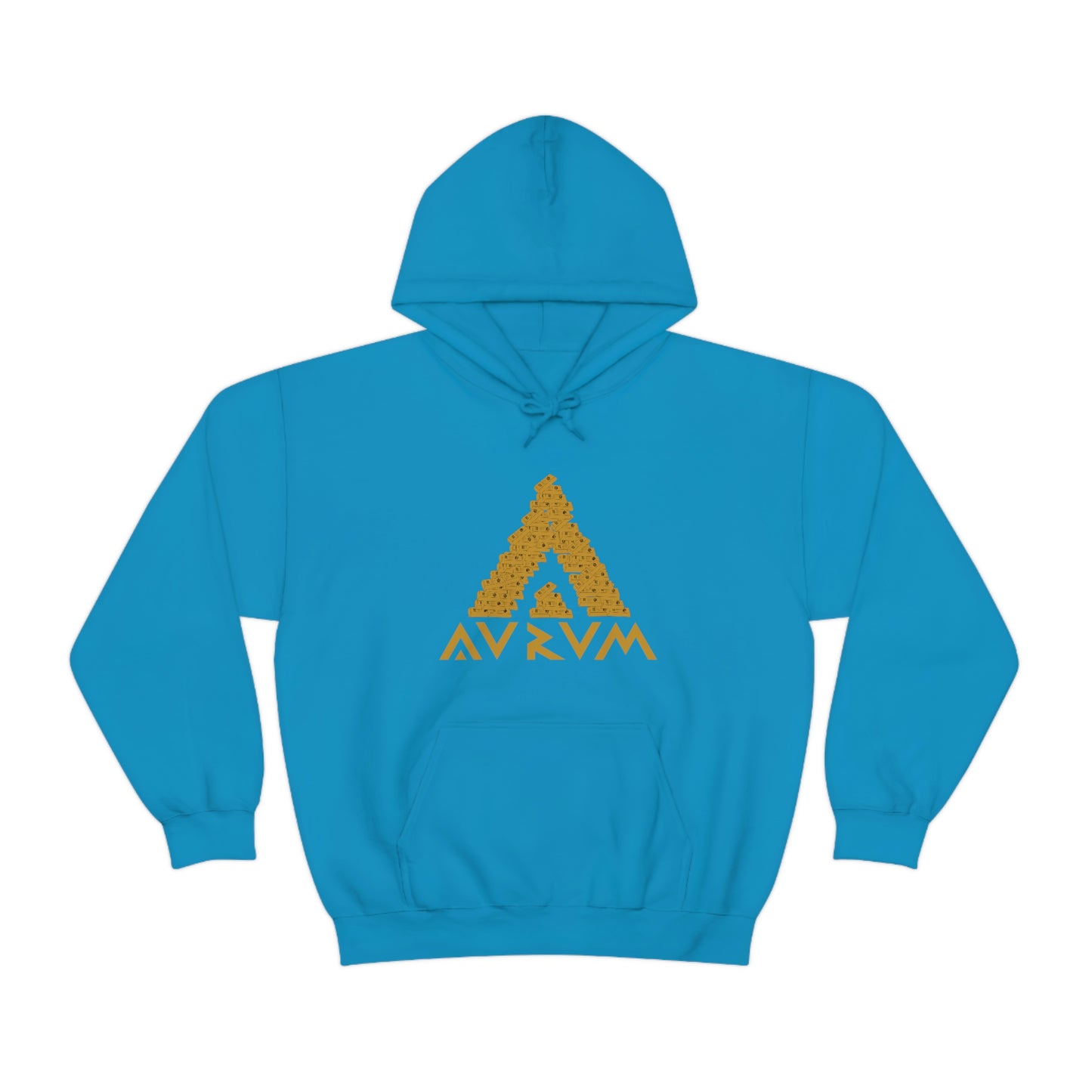 AURUM LARGE LOGO HOODIE