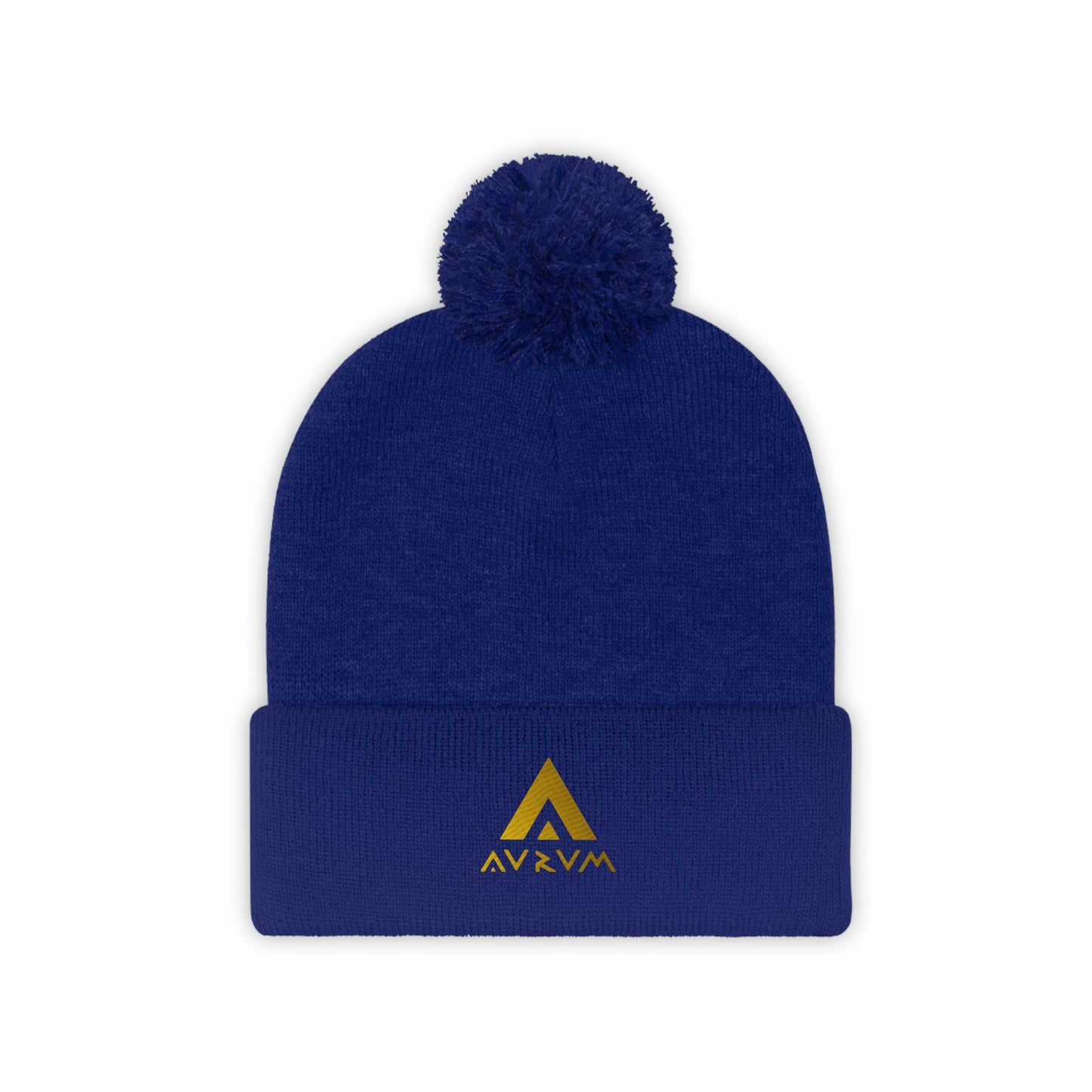 AURUM LOGO POM POM BEANIE