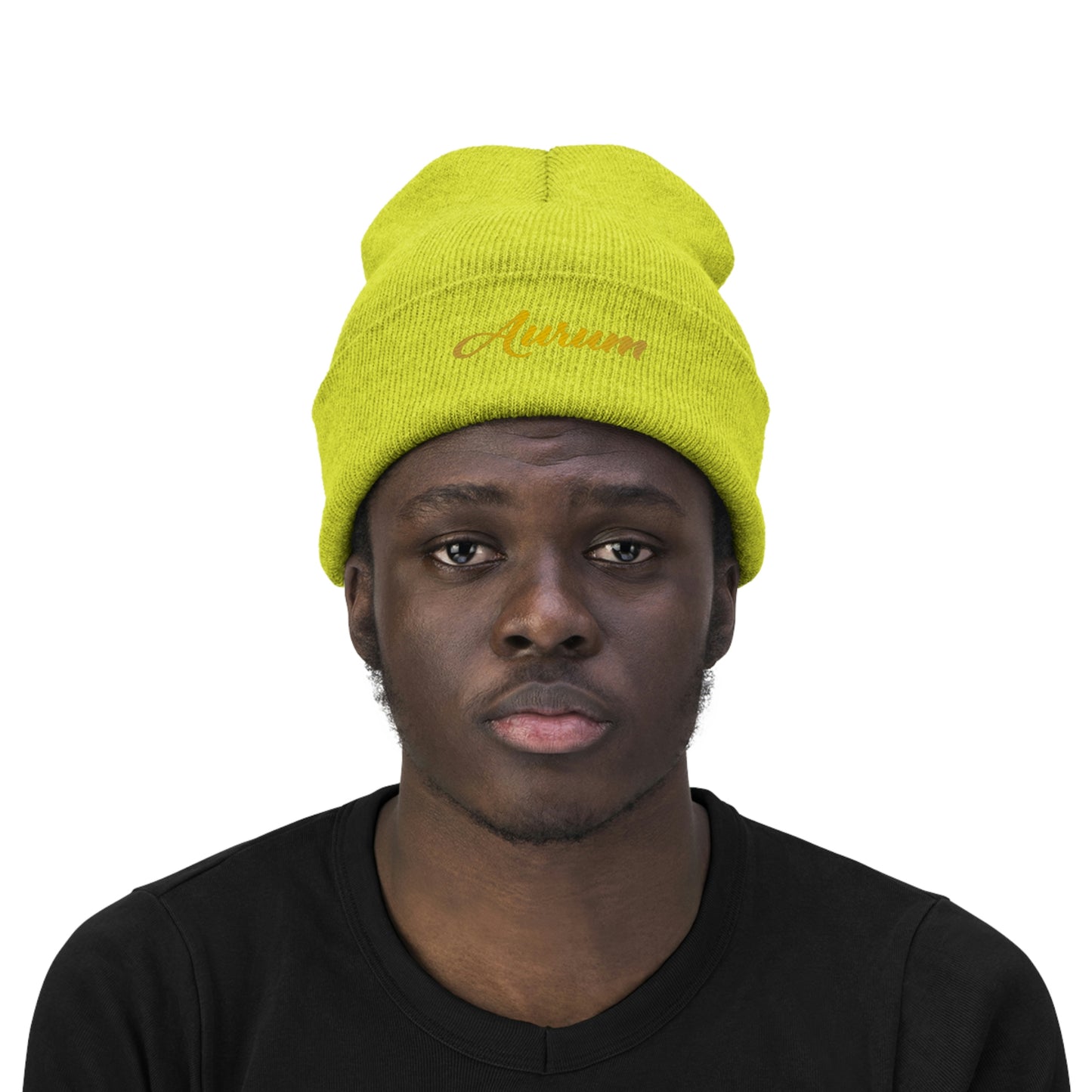 AURUM SIGNATURE KNIT BEANIE