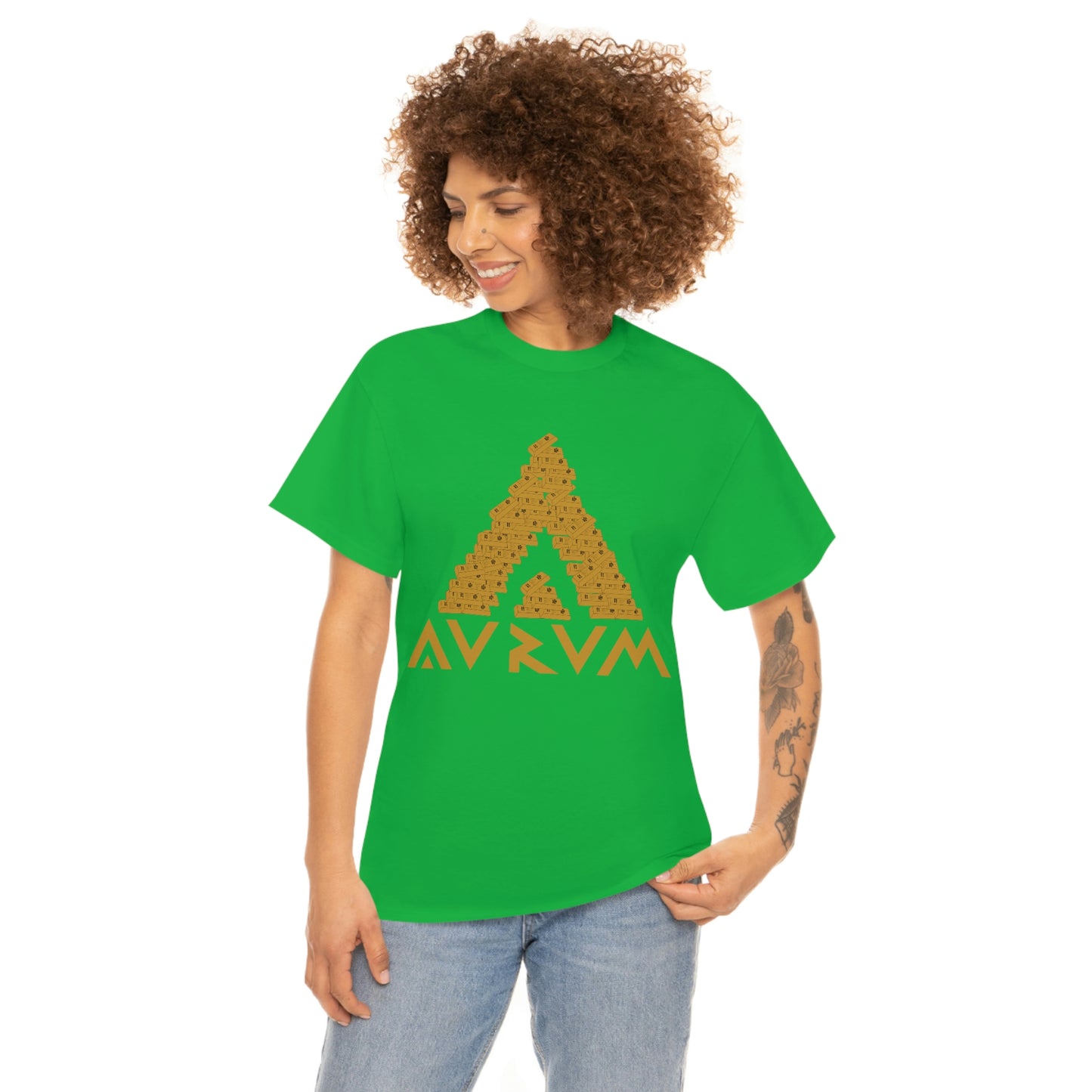 AURUM LARGE LOGO TEE