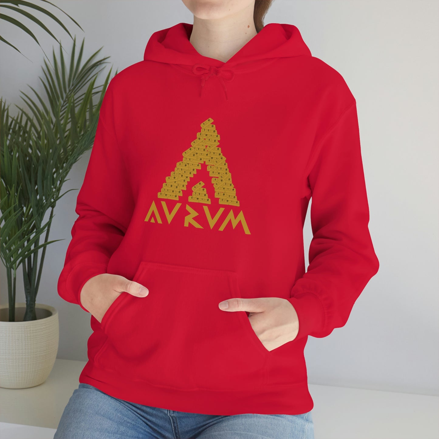 AURUM LARGE LOGO HOODIE