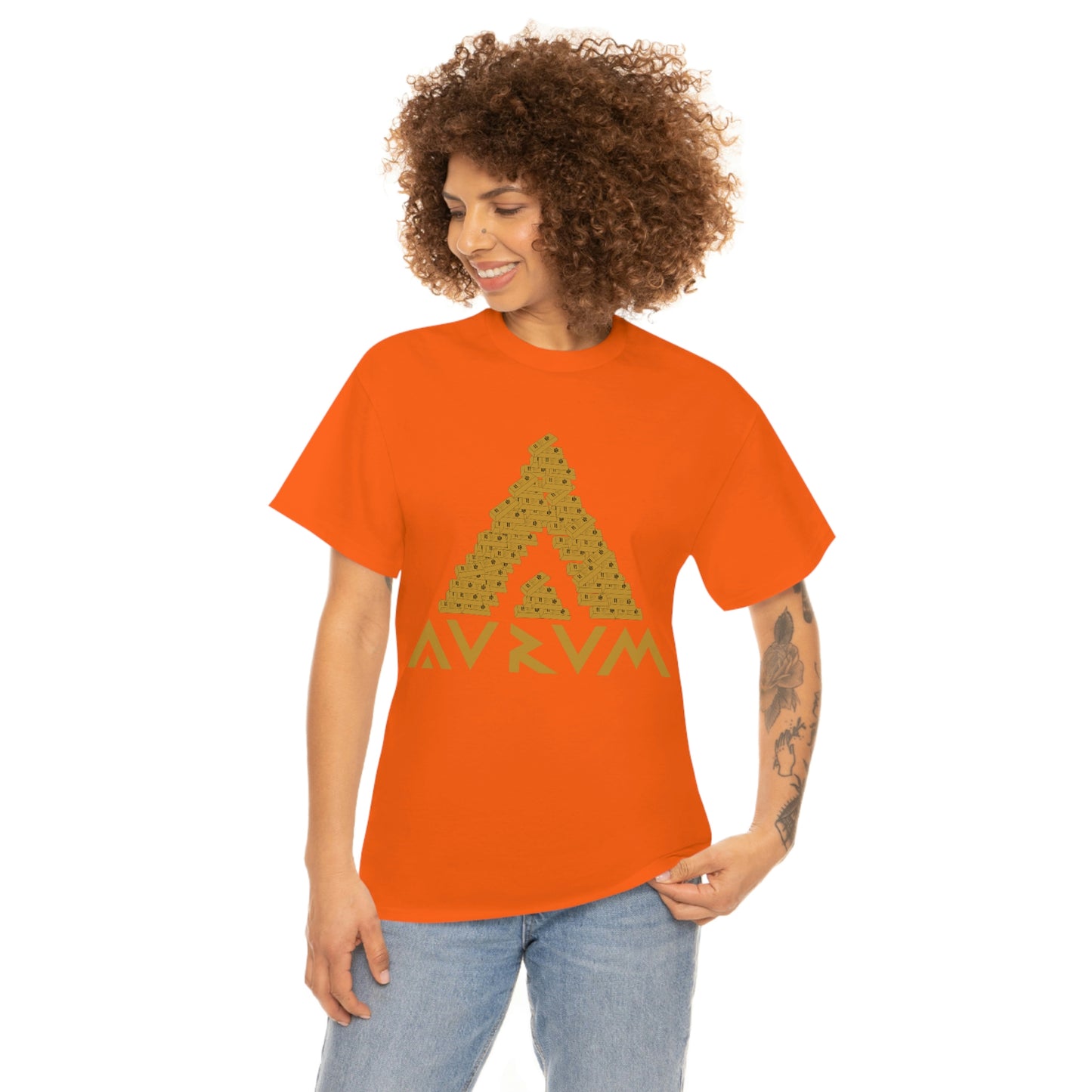 AURUM LARGE LOGO TEE