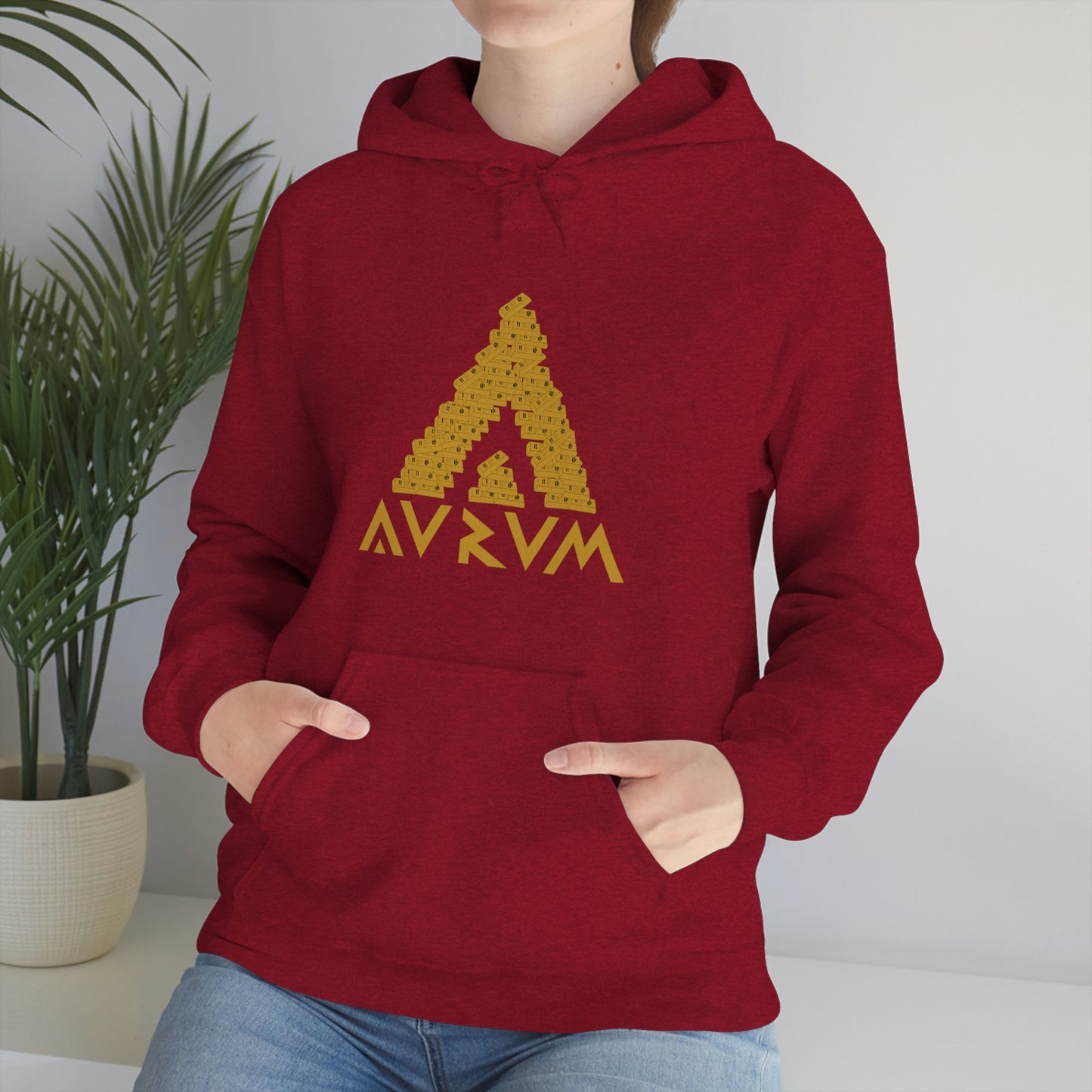 AURUM LARGE LOGO HOODIE