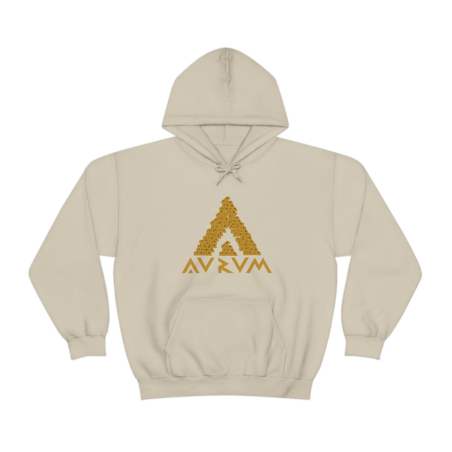 AURUM LARGE LOGO HOODIE