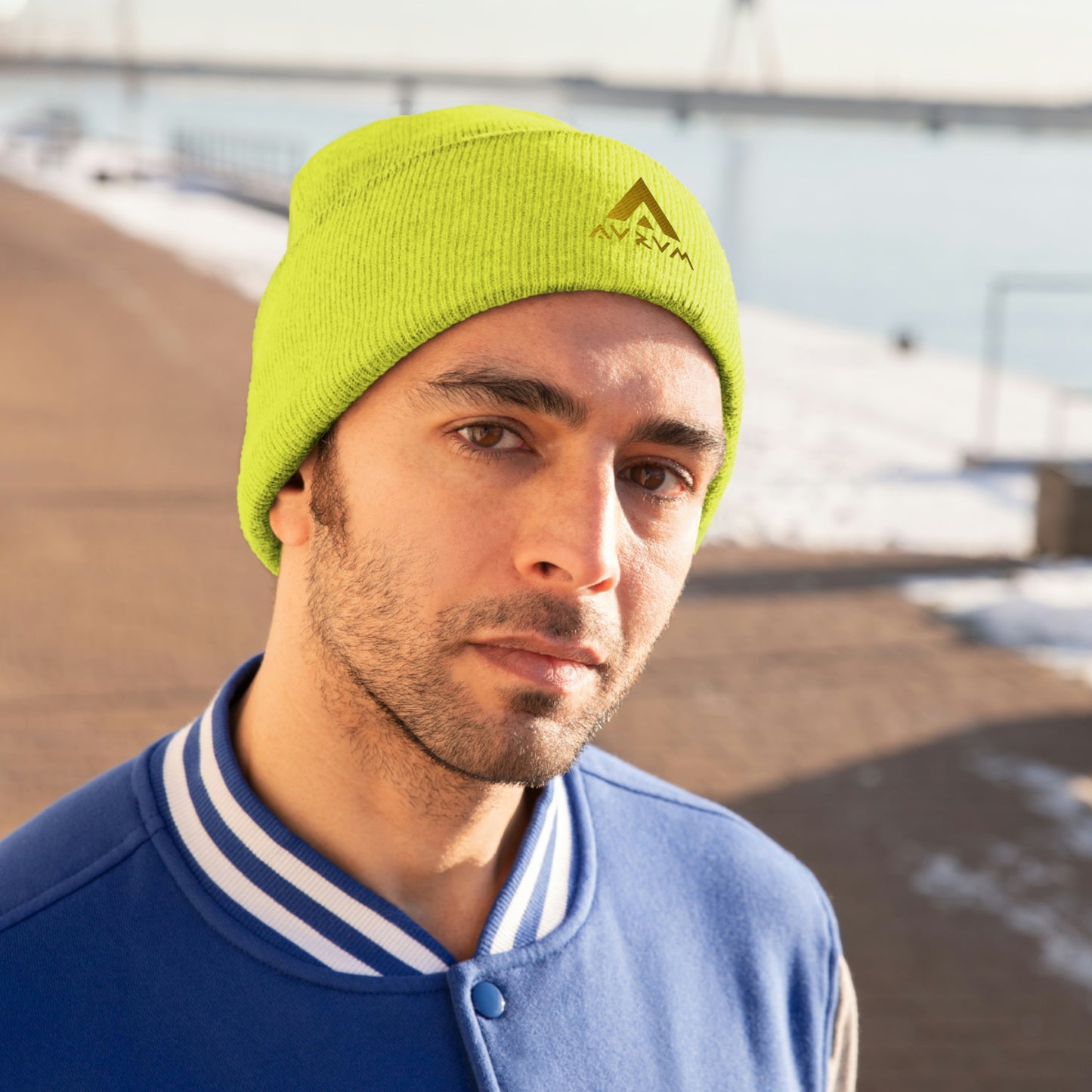 AURUM LOGO KNIT BEANIE