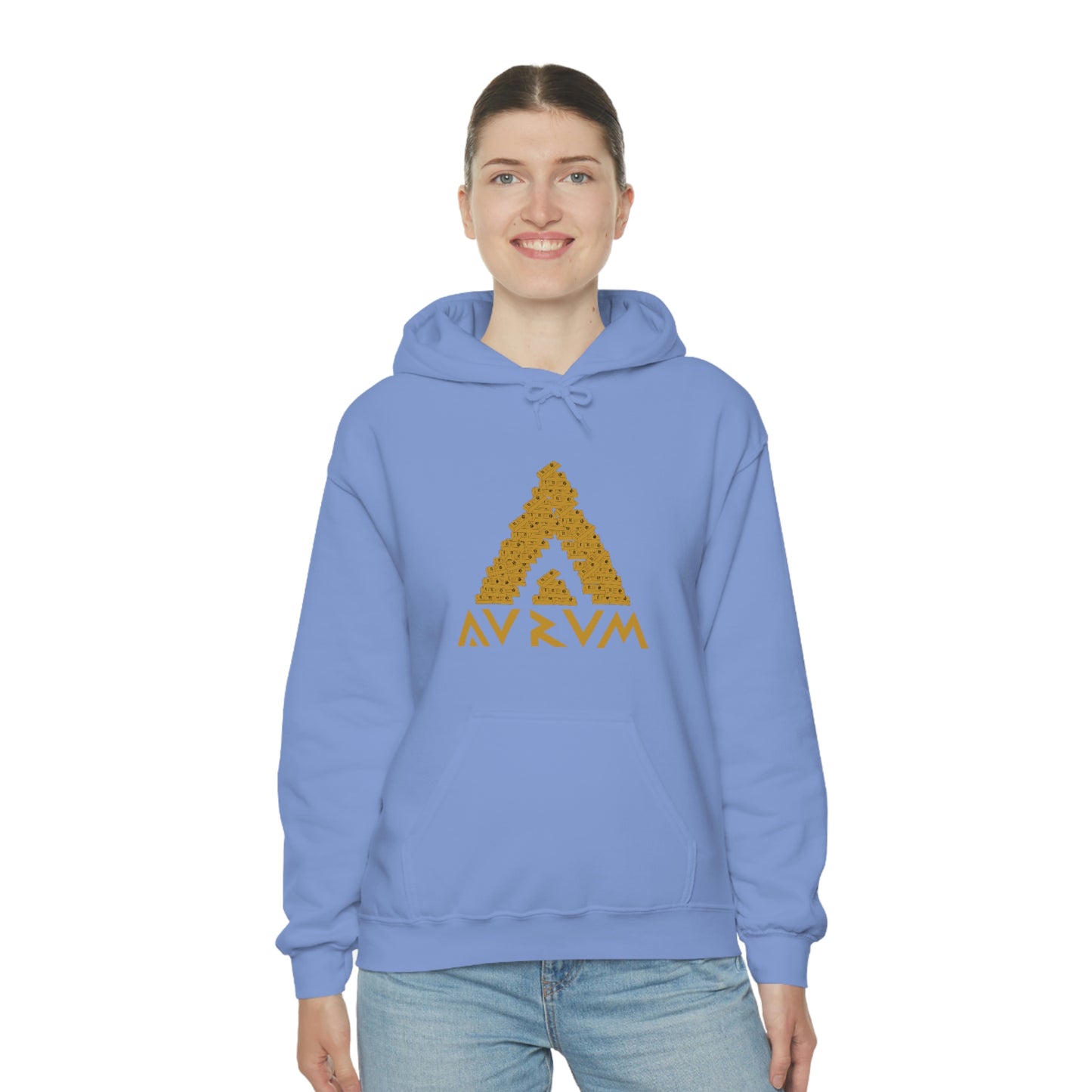 AURUM LARGE LOGO HOODIE