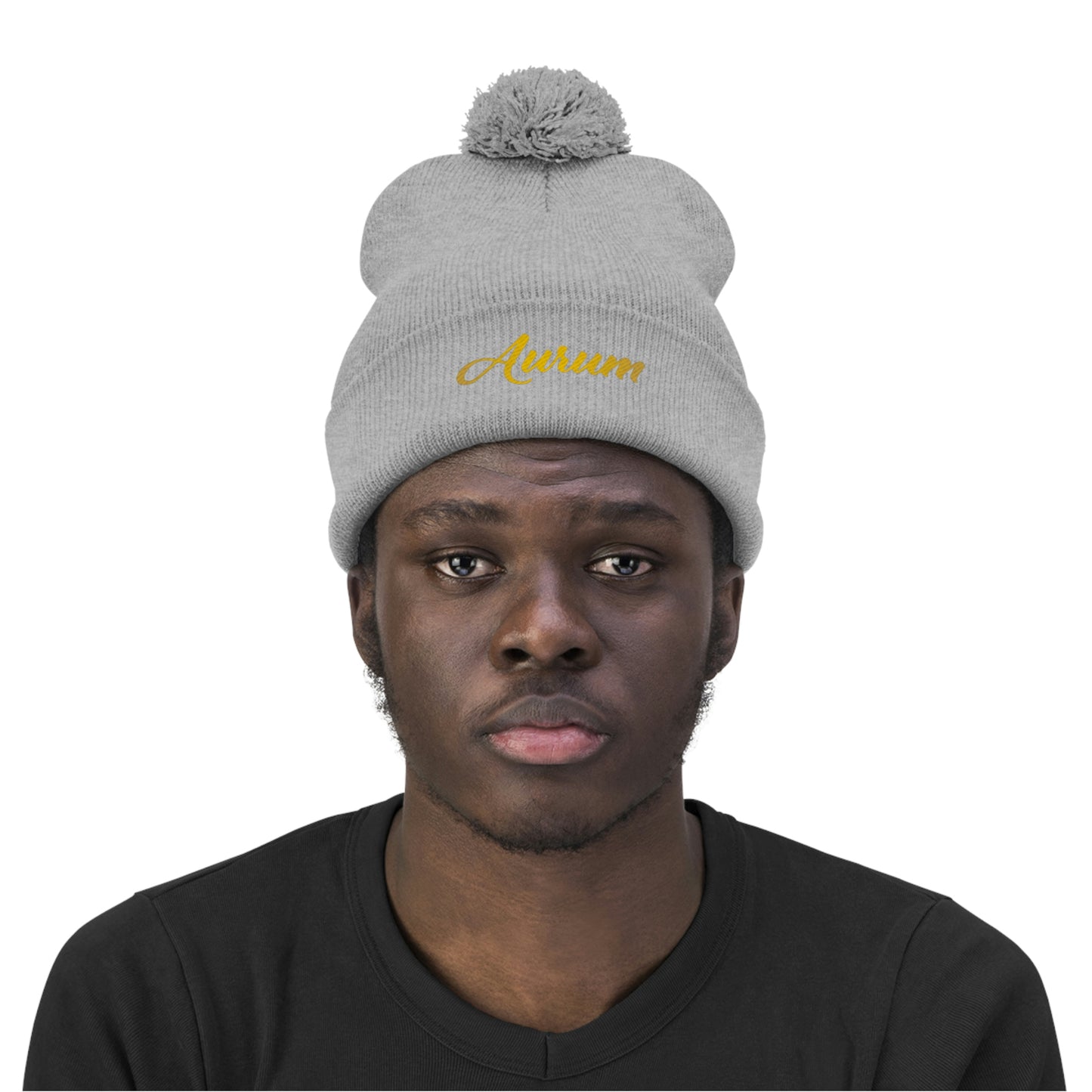 AURUM SIGNATURE POM POM BEANIE