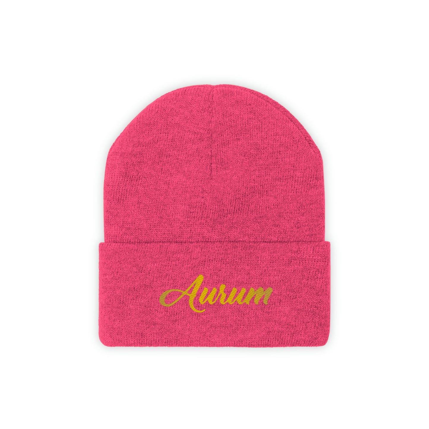AURUM SIGNATURE KNIT BEANIE