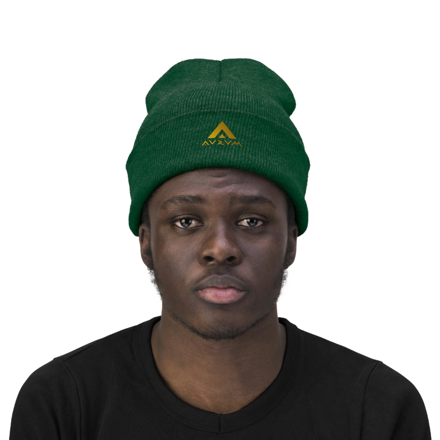 AURUM LOGO KNIT BEANIE