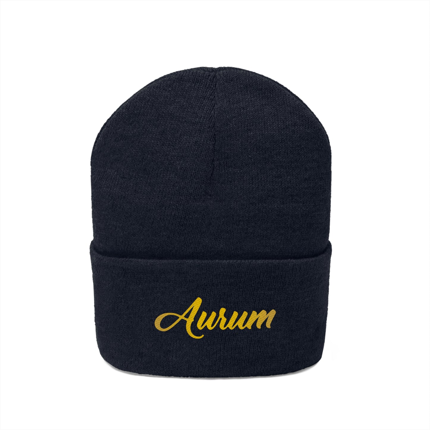 AURUM SIGNATURE KNIT BEANIE