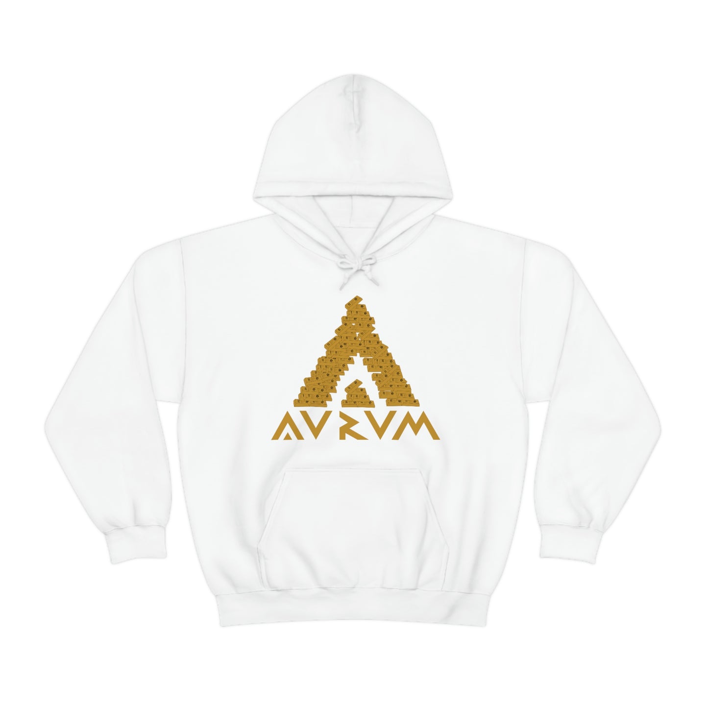 AURUM LARGE LOGO HOODIE