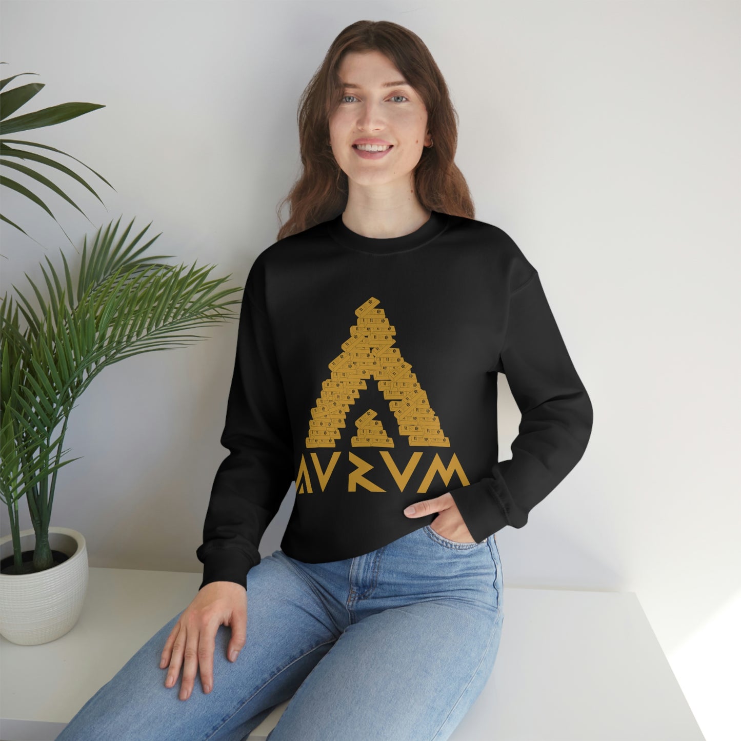 AURUM™ LARGE LOGO Crewneck Sweatshirt