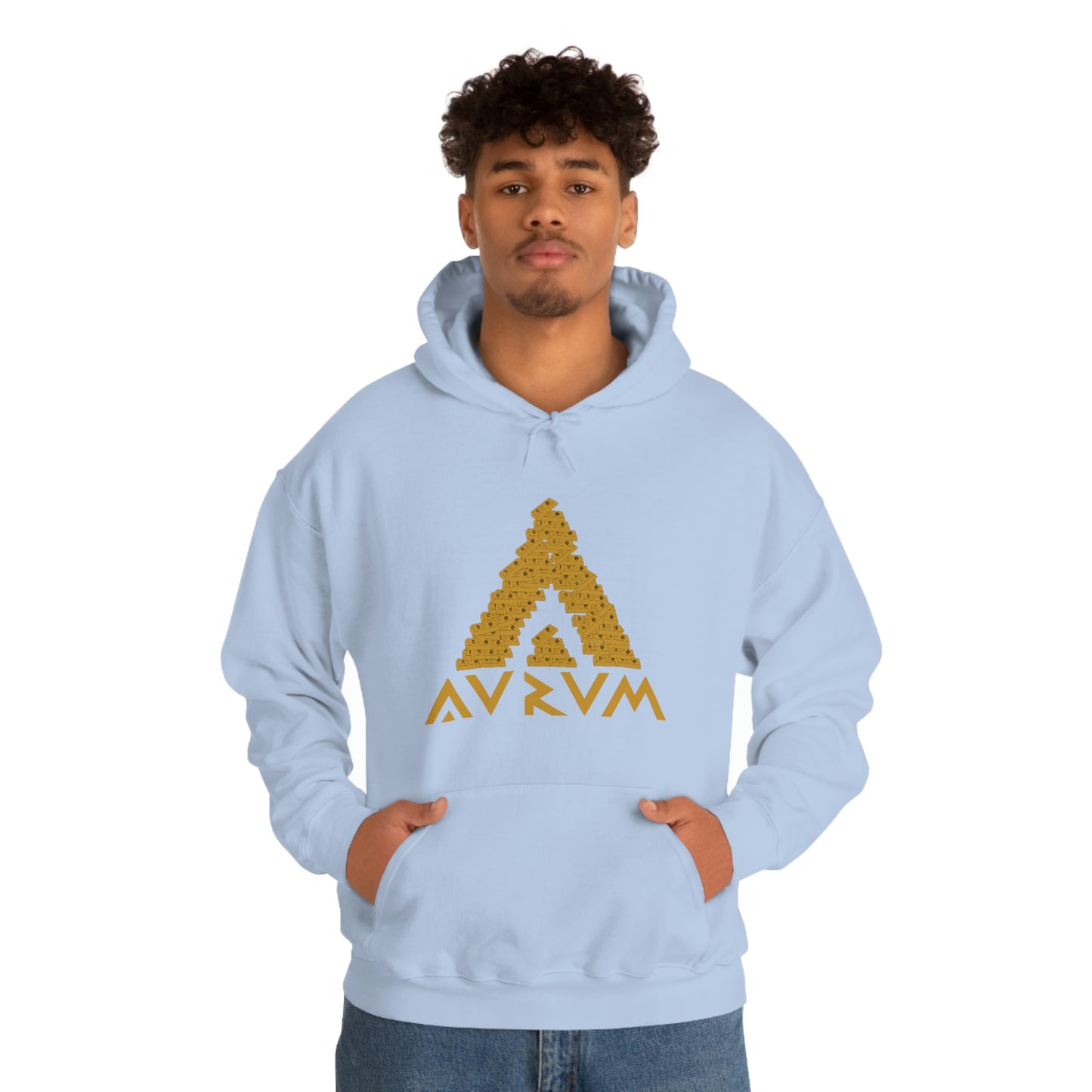 AURUM LARGE LOGO HOODIE