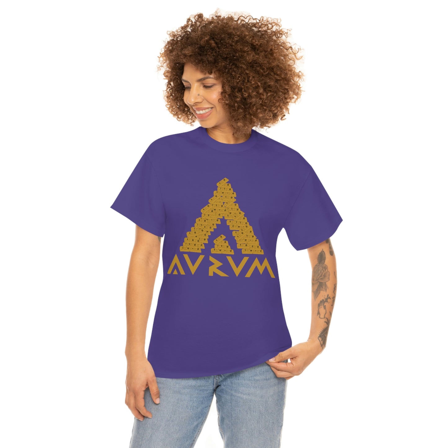AURUM LARGE LOGO TEE