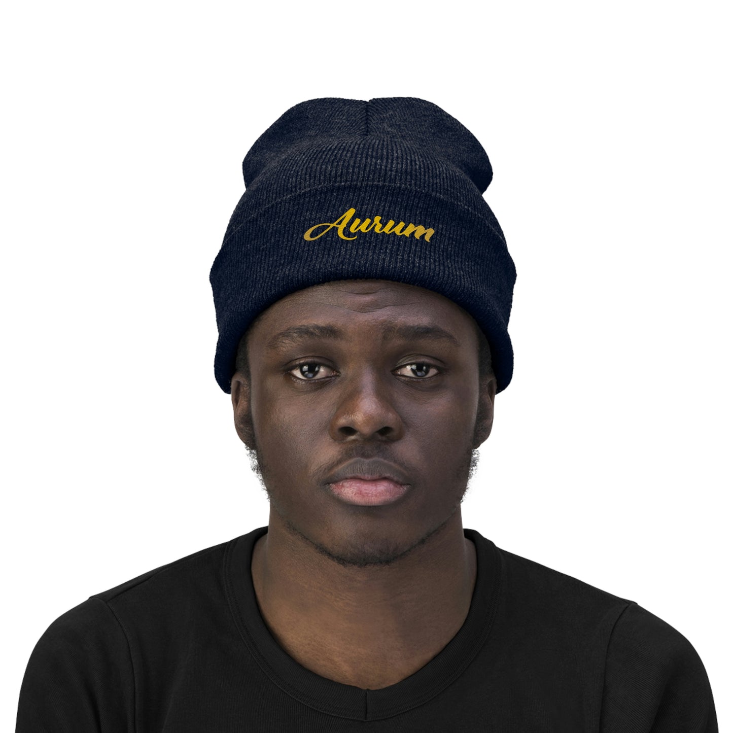 AURUM SIGNATURE KNIT BEANIE
