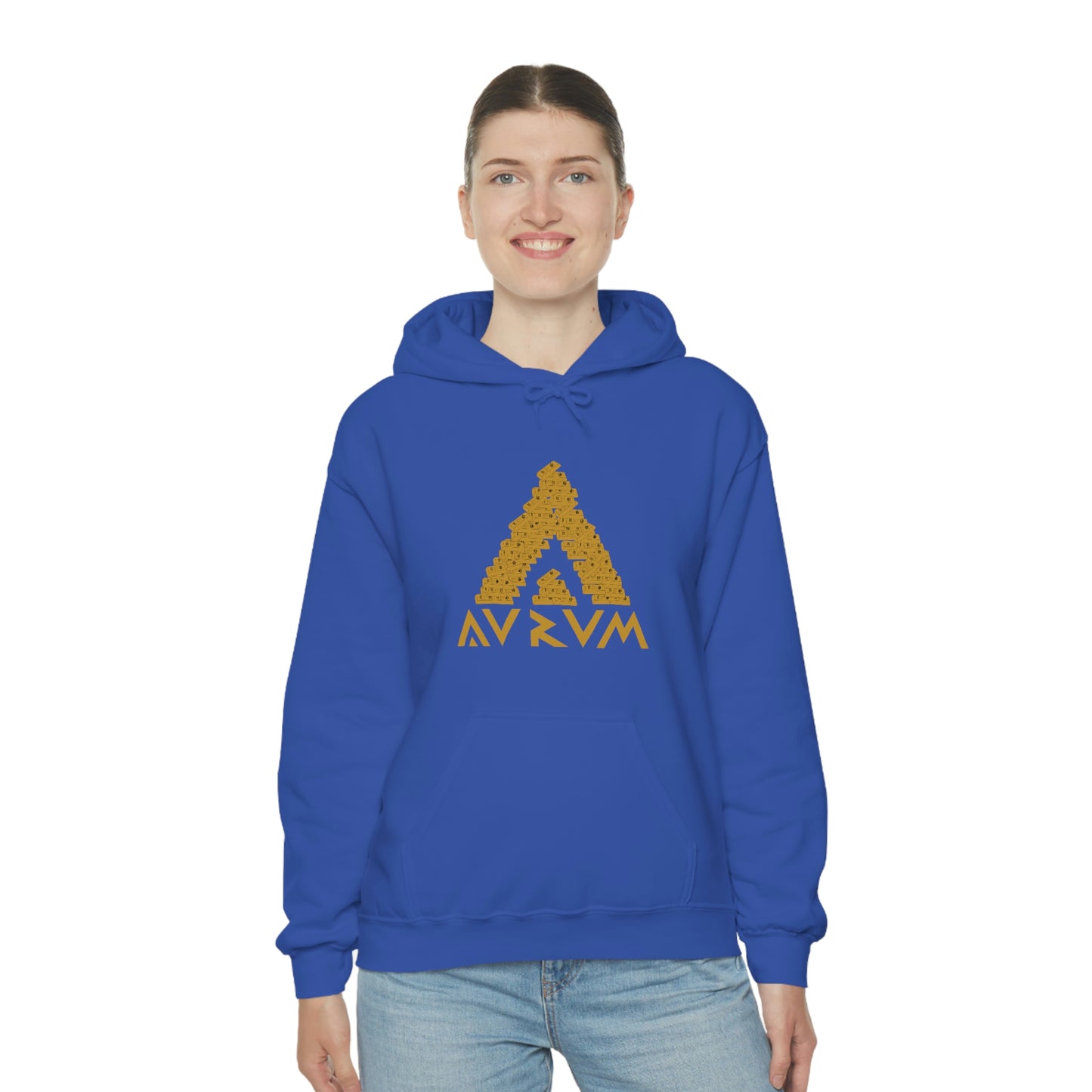 AURUM LARGE LOGO HOODIE