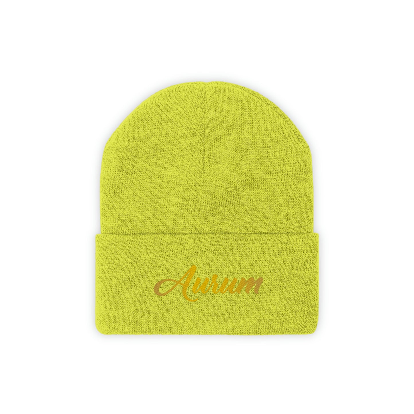 AURUM SIGNATURE KNIT BEANIE