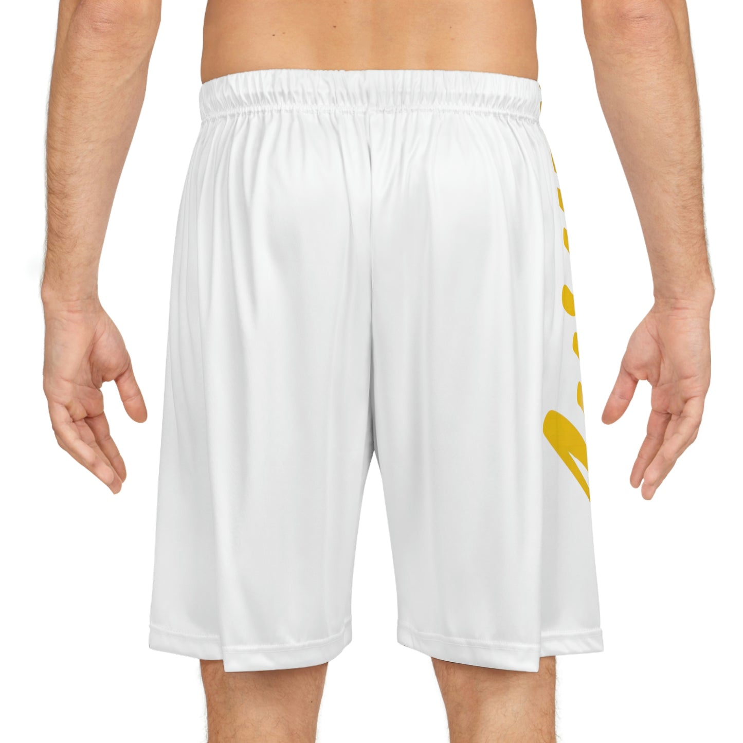 AURUM SIGNATURE BASKETBALL SHORTS WHITE