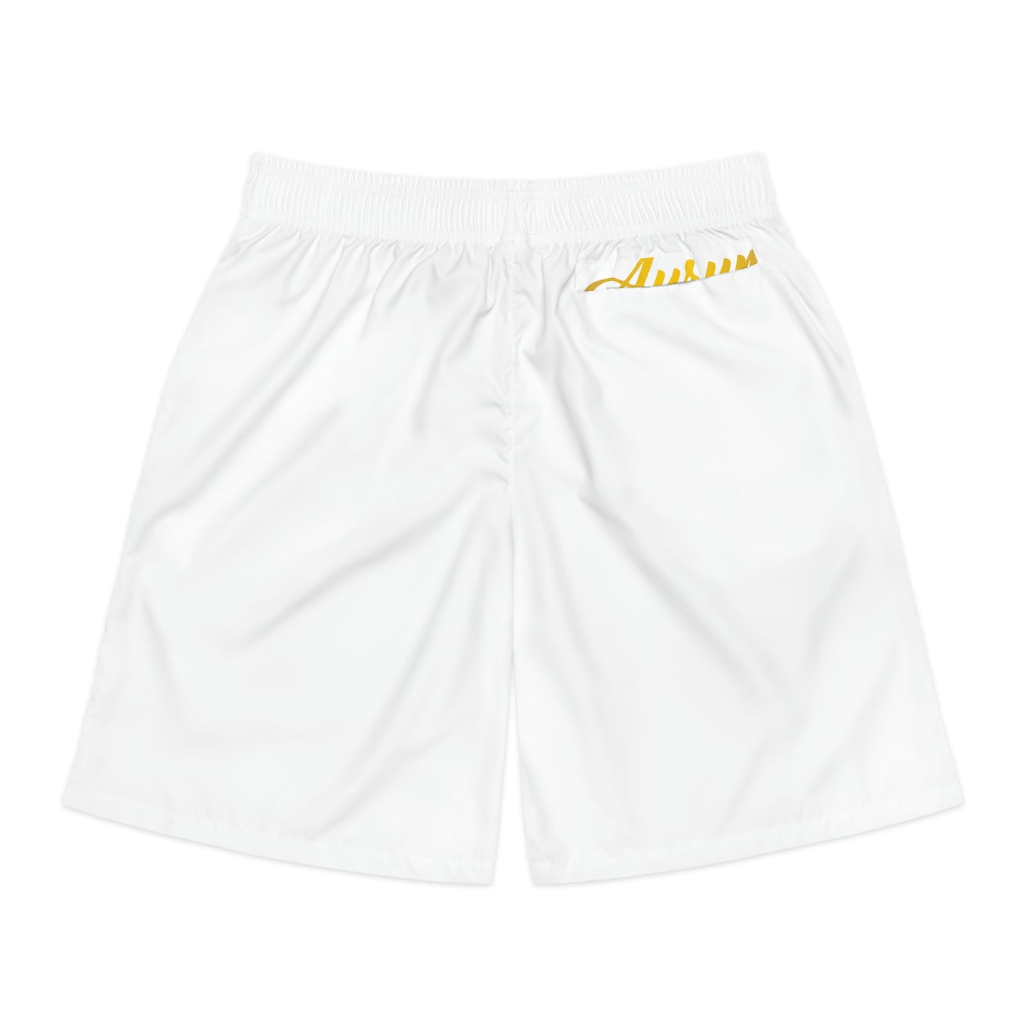 AURUM LOGO JOGGER SHORTS WHITE