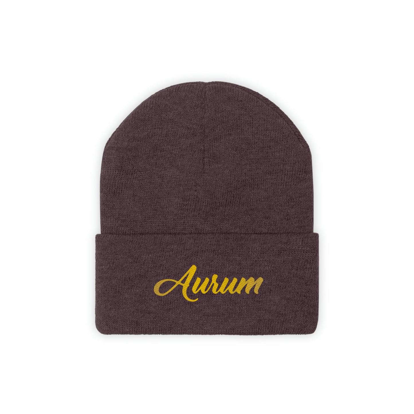 AURUM SIGNATURE KNIT BEANIE