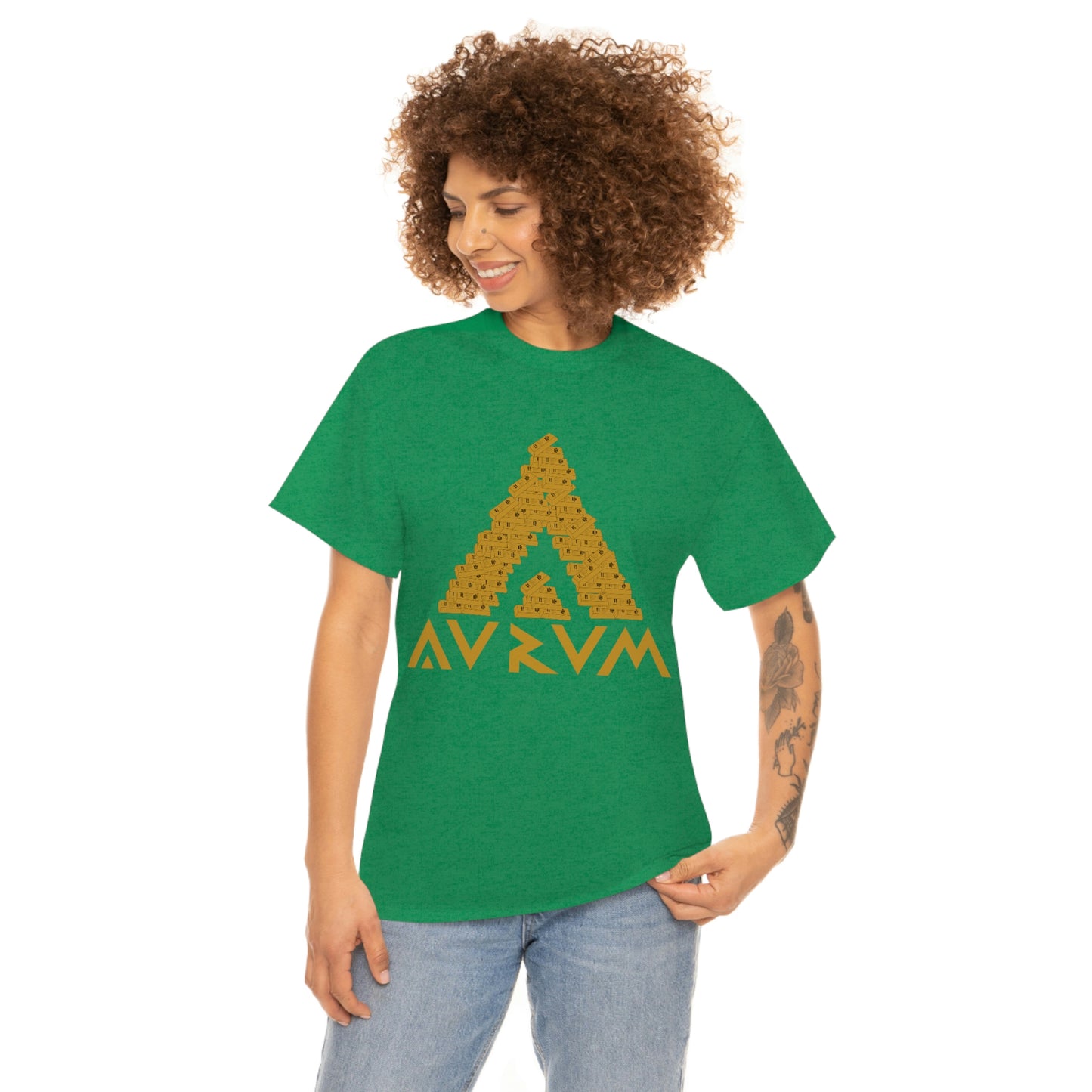 AURUM LARGE LOGO TEE