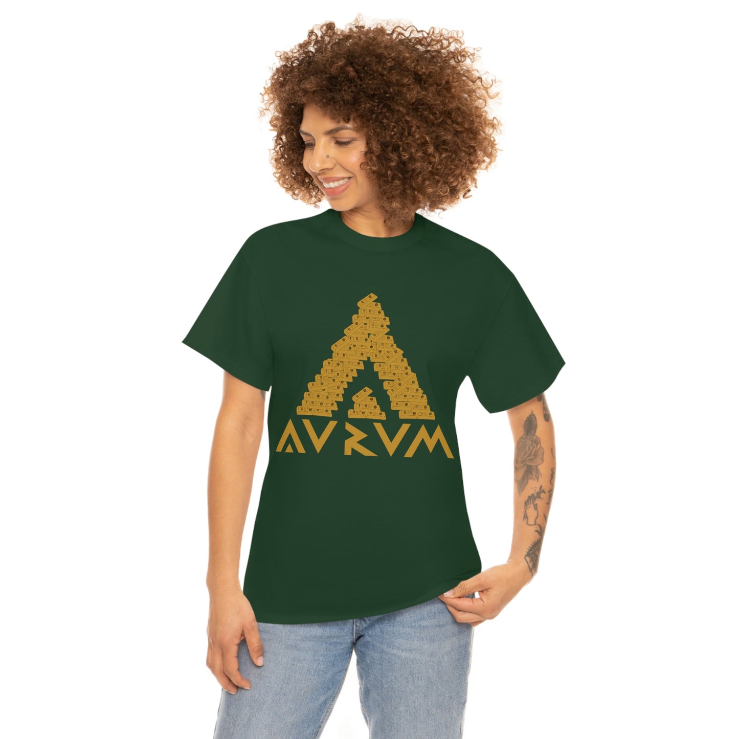 AURUM LARGE LOGO TEE