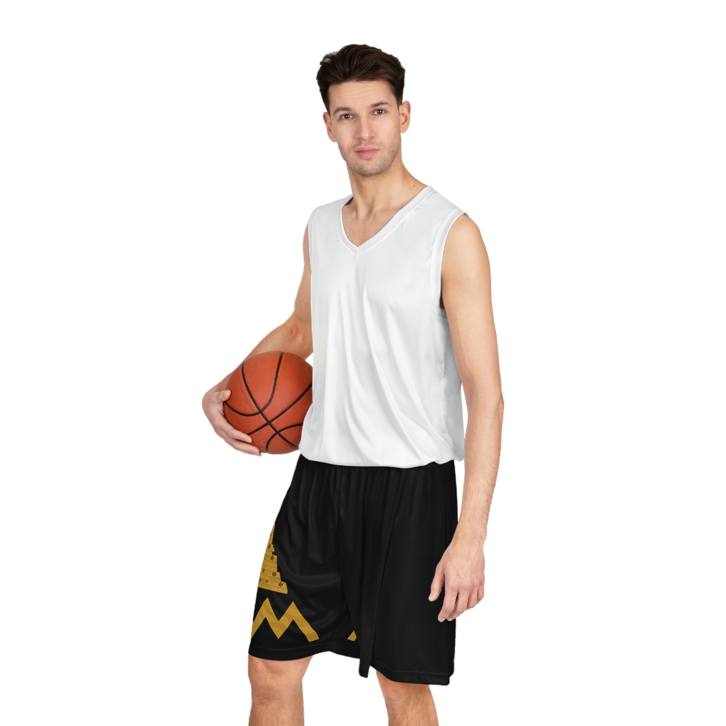 AURUM LOGO BASKETBALL SHORTS