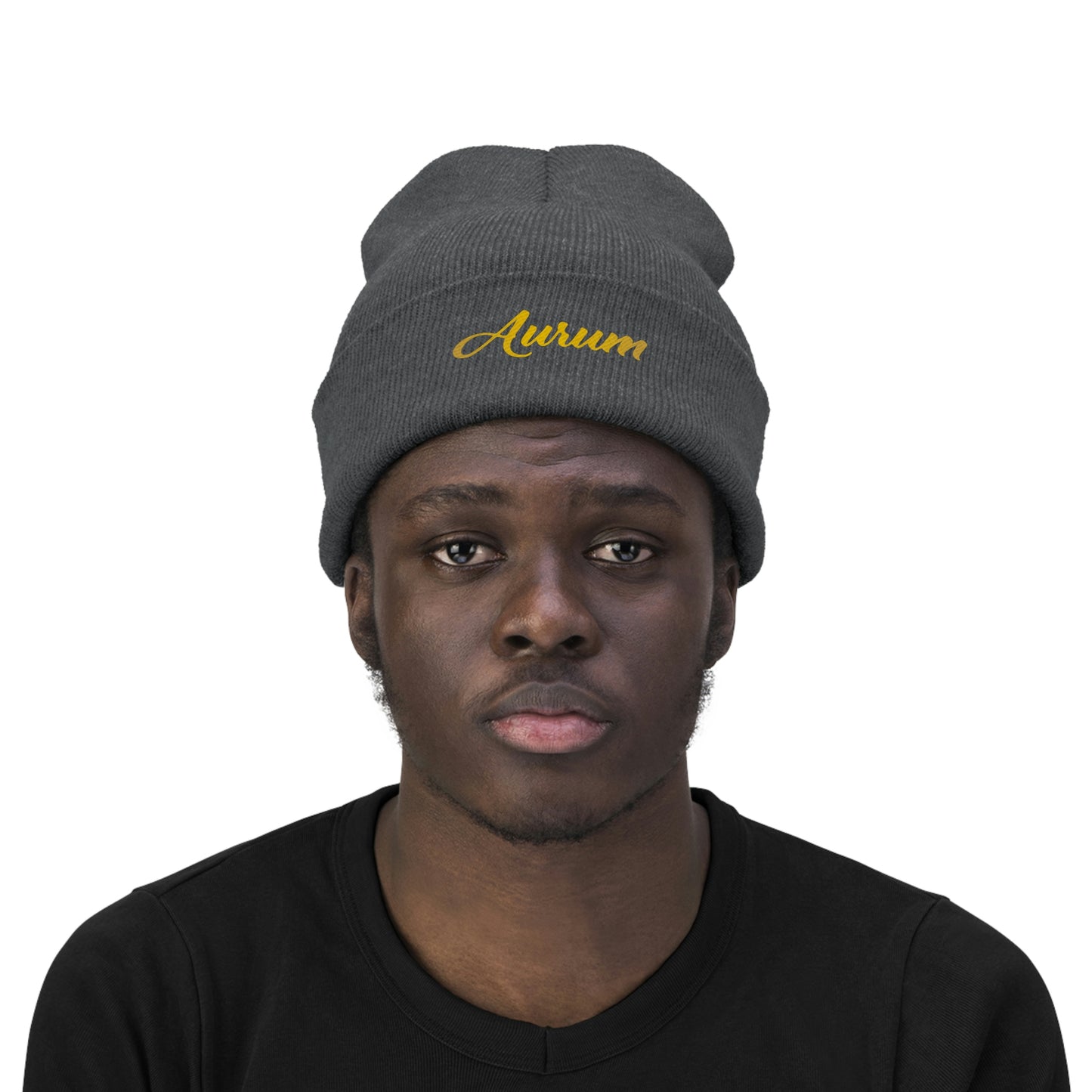 AURUM SIGNATURE KNIT BEANIE