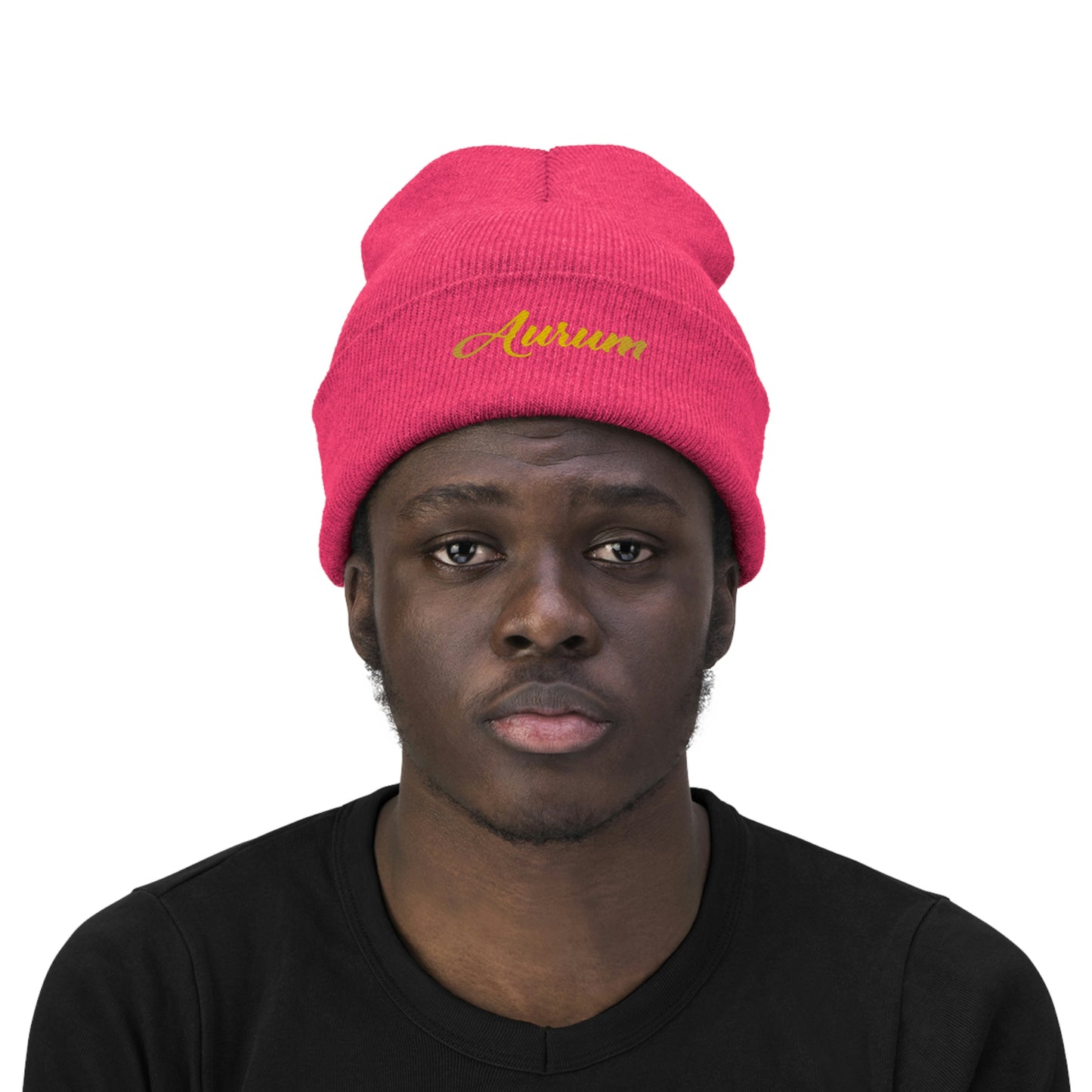 AURUM SIGNATURE KNIT BEANIE