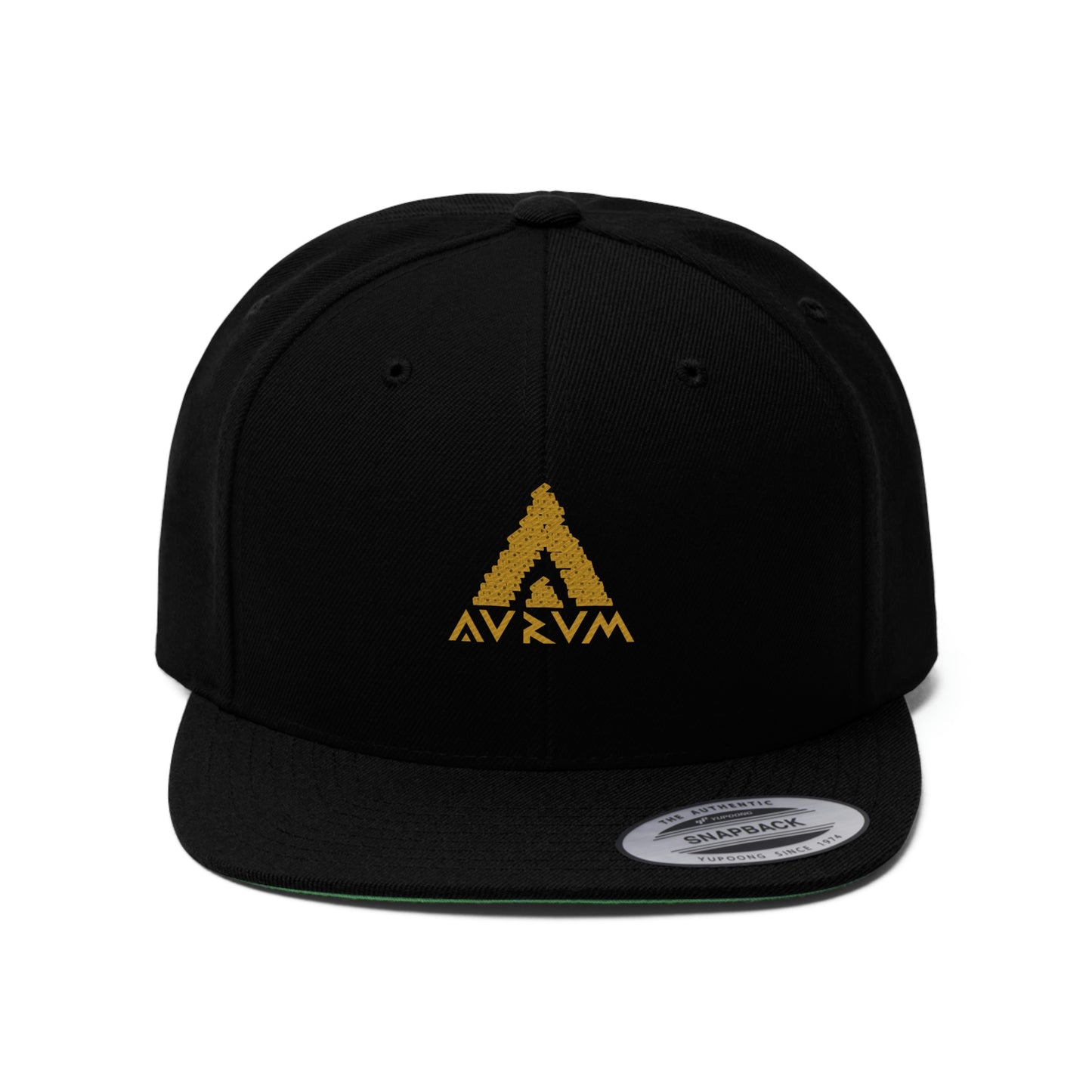 AURUM LOGO UNISEX FLAT BILL HAT