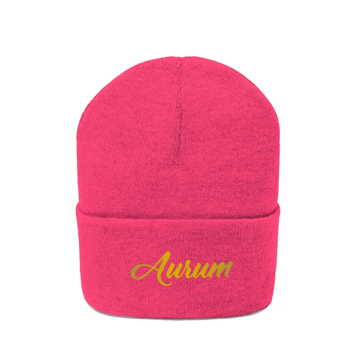 AURUM SIGNATURE KNIT BEANIE
