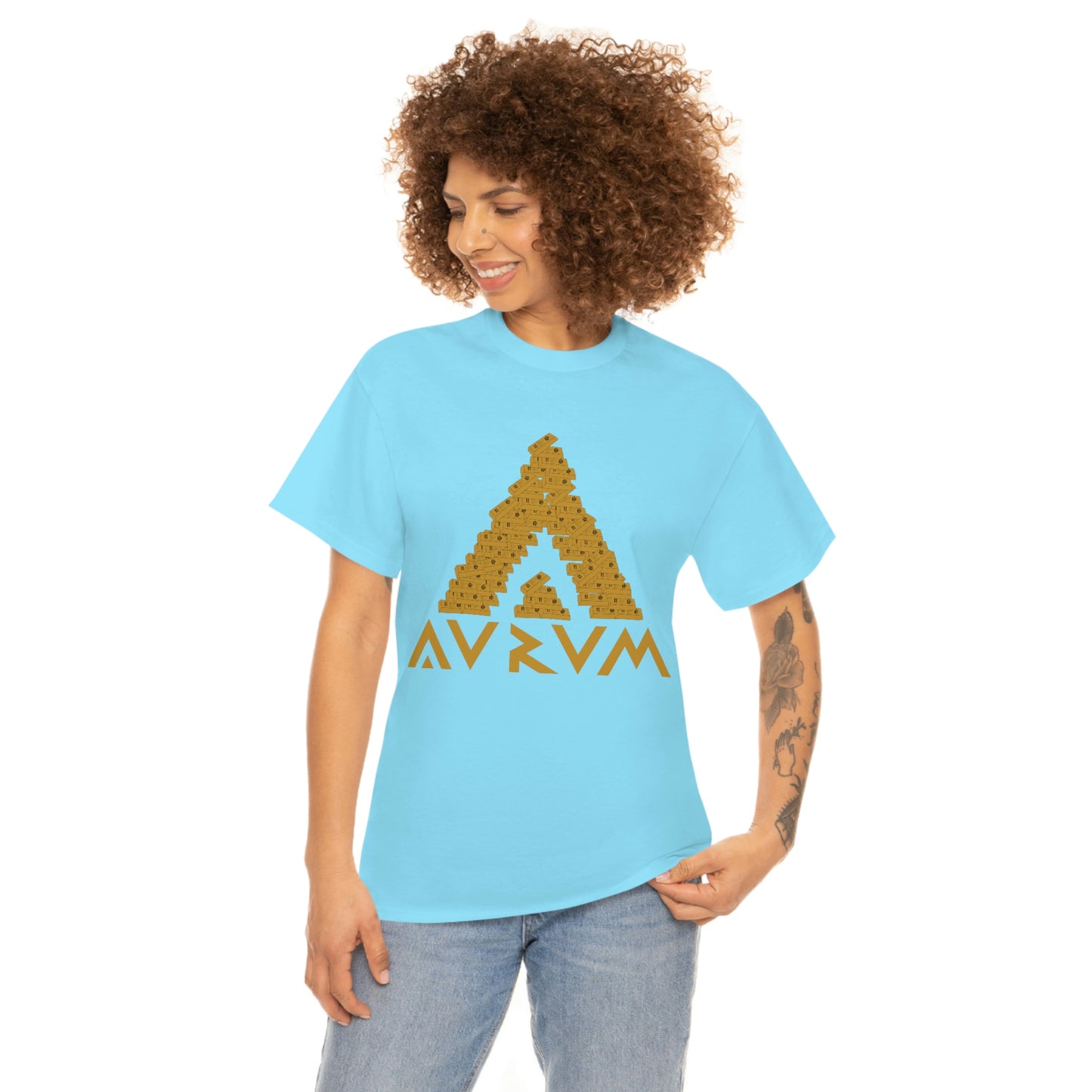 AURUM LARGE LOGO TEE
