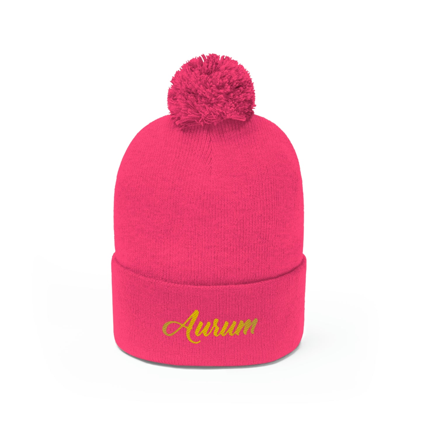 AURUM SIGNATURE POM POM BEANIE