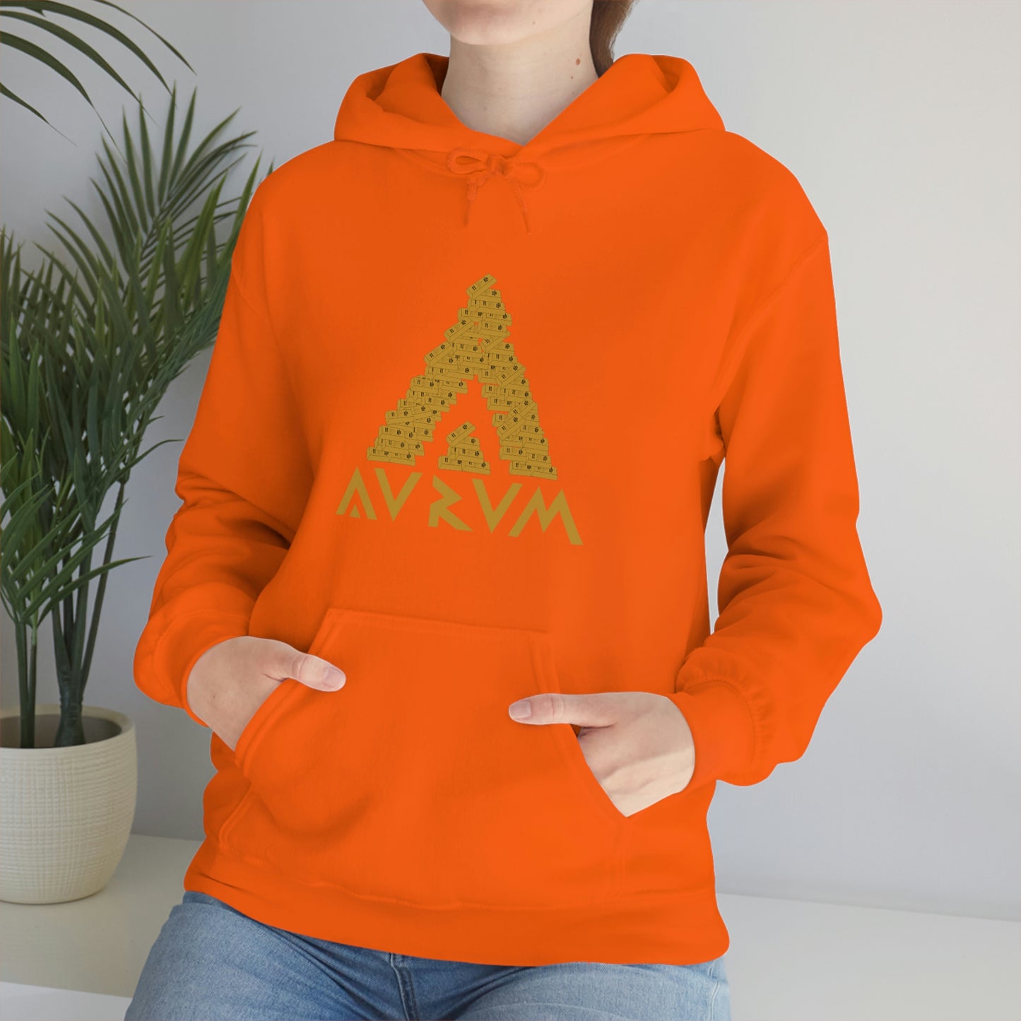 AURUM LARGE LOGO HOODIE